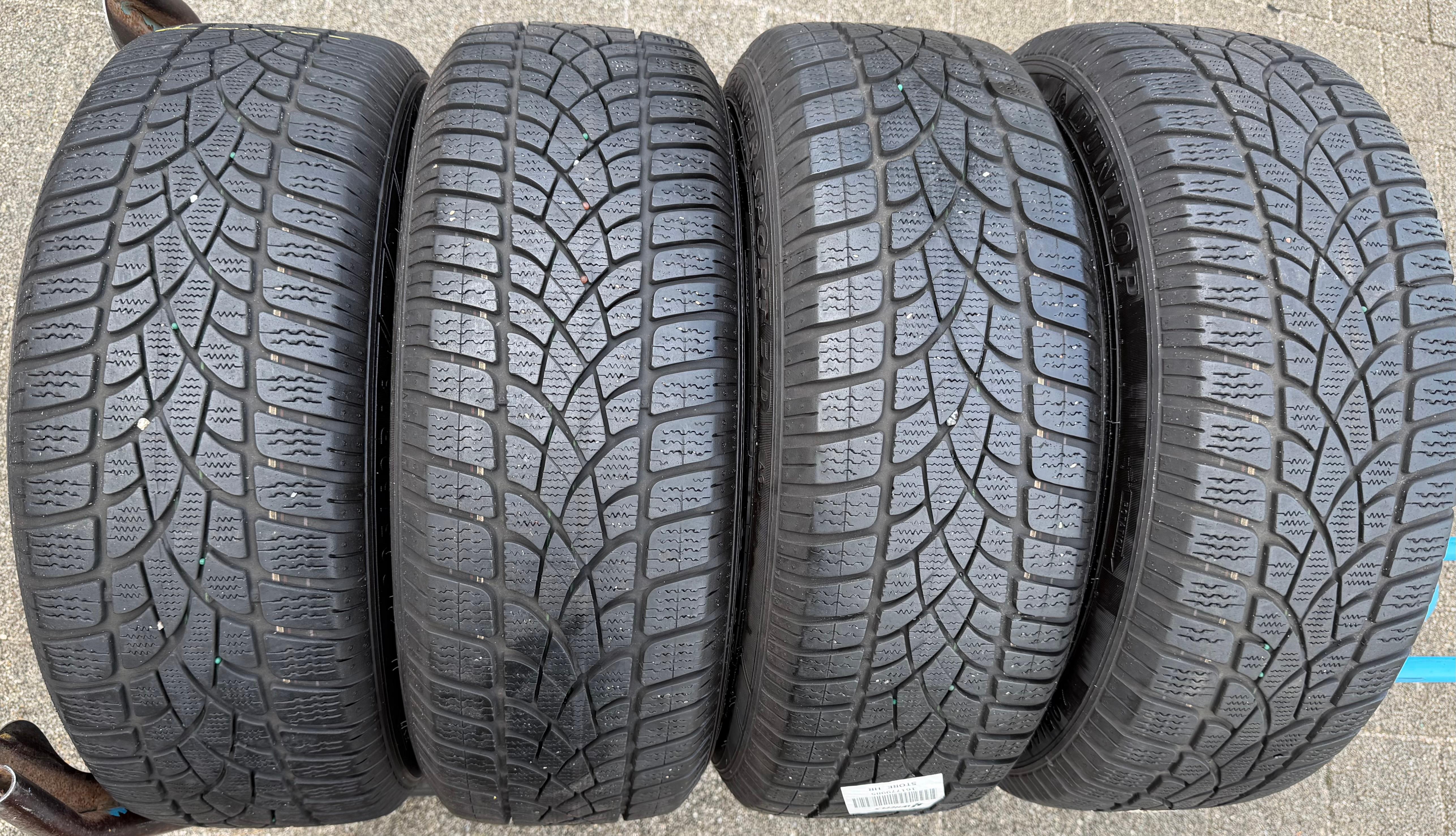 4 Original Alu Winterräder Audi A4 8W B9 8W0601025A 205/60R16 92H Dunlop