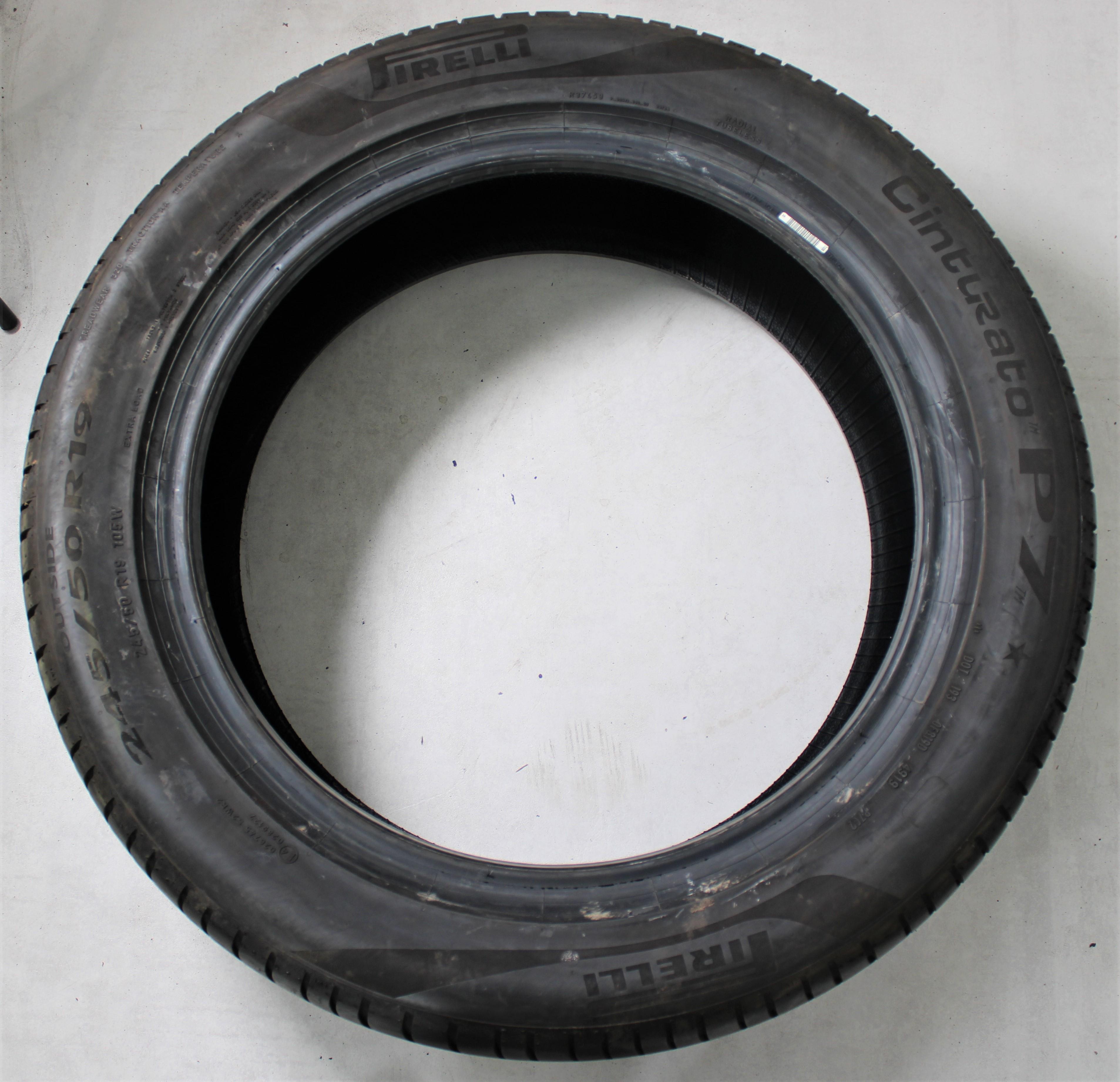 2 x 245/50R19 105W Sommerreifen Pirelli Cinturato P7 5,5-6mm 2019