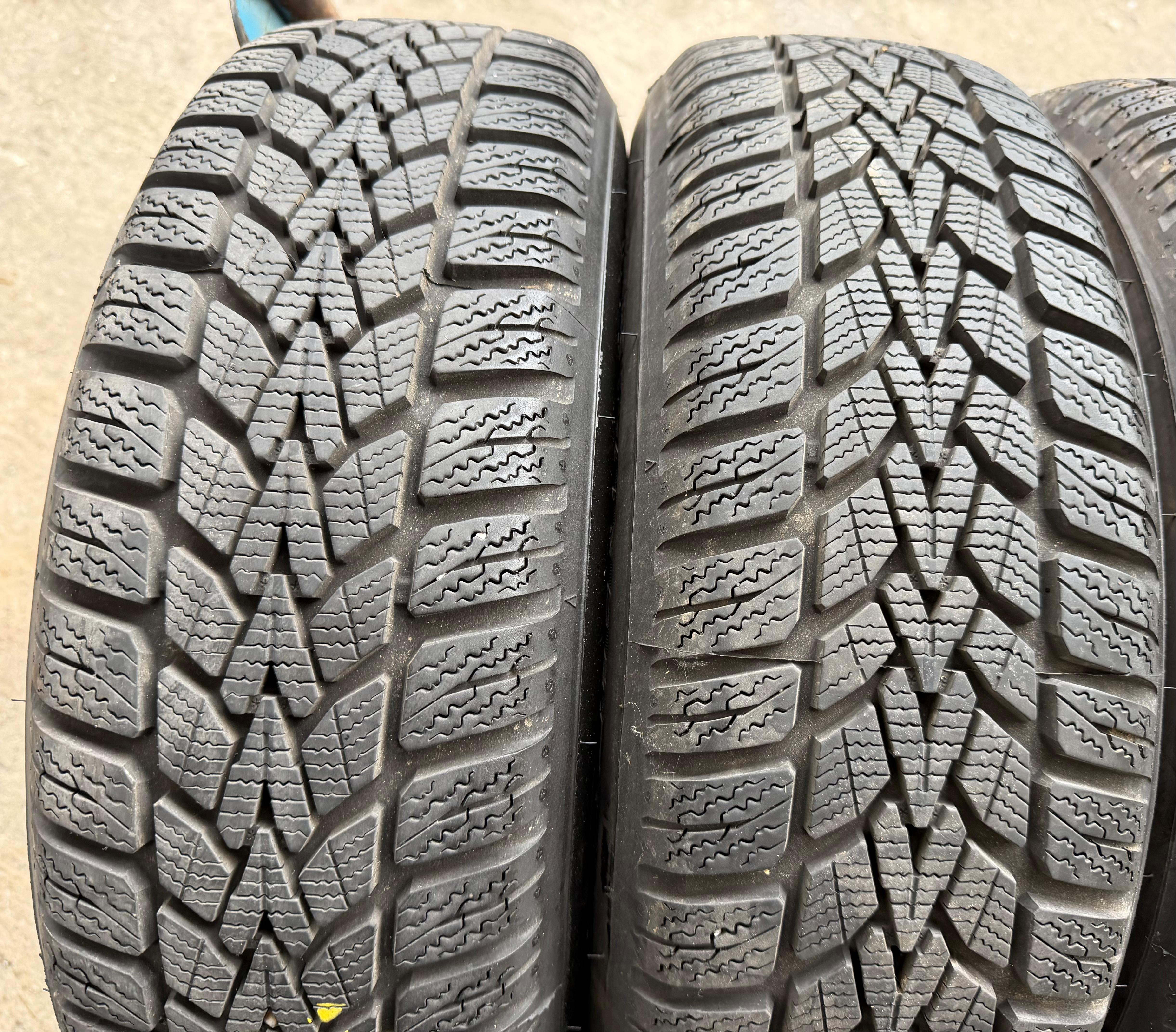 4 Original Winterräder Smart 453 165/65R15 81T 185/60R15 84T Dunlop RDKS 2021