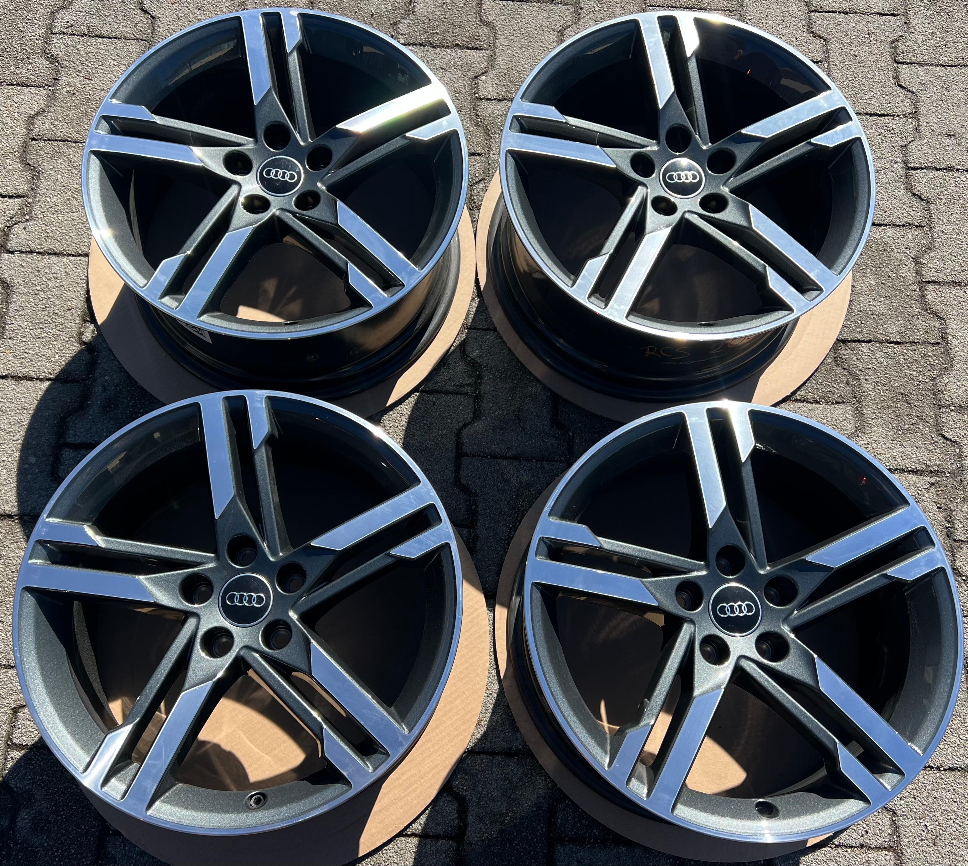 4 ORIGINAL 18" ALUFELGEN FELGEN AUDI A4 8W 8W0601025M 8x18 ET40