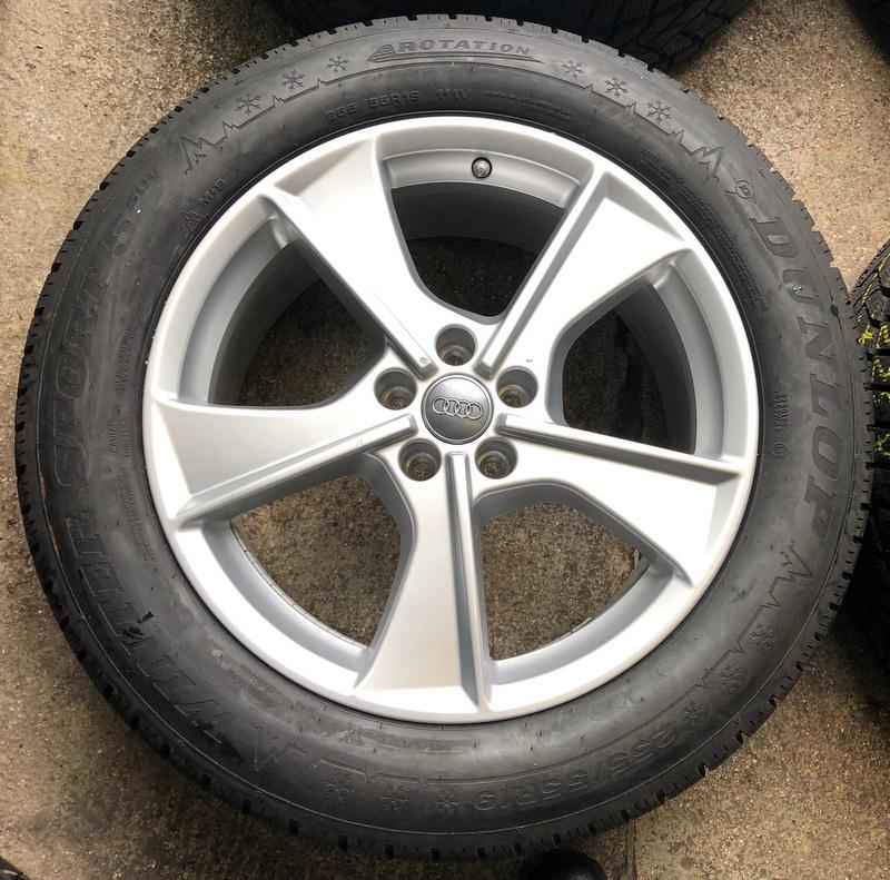 4 ORIGINAL 19" ALU WINTERRÄDER AUDI Q7 4M 4L 4L1 255/55R19 111V RDKS