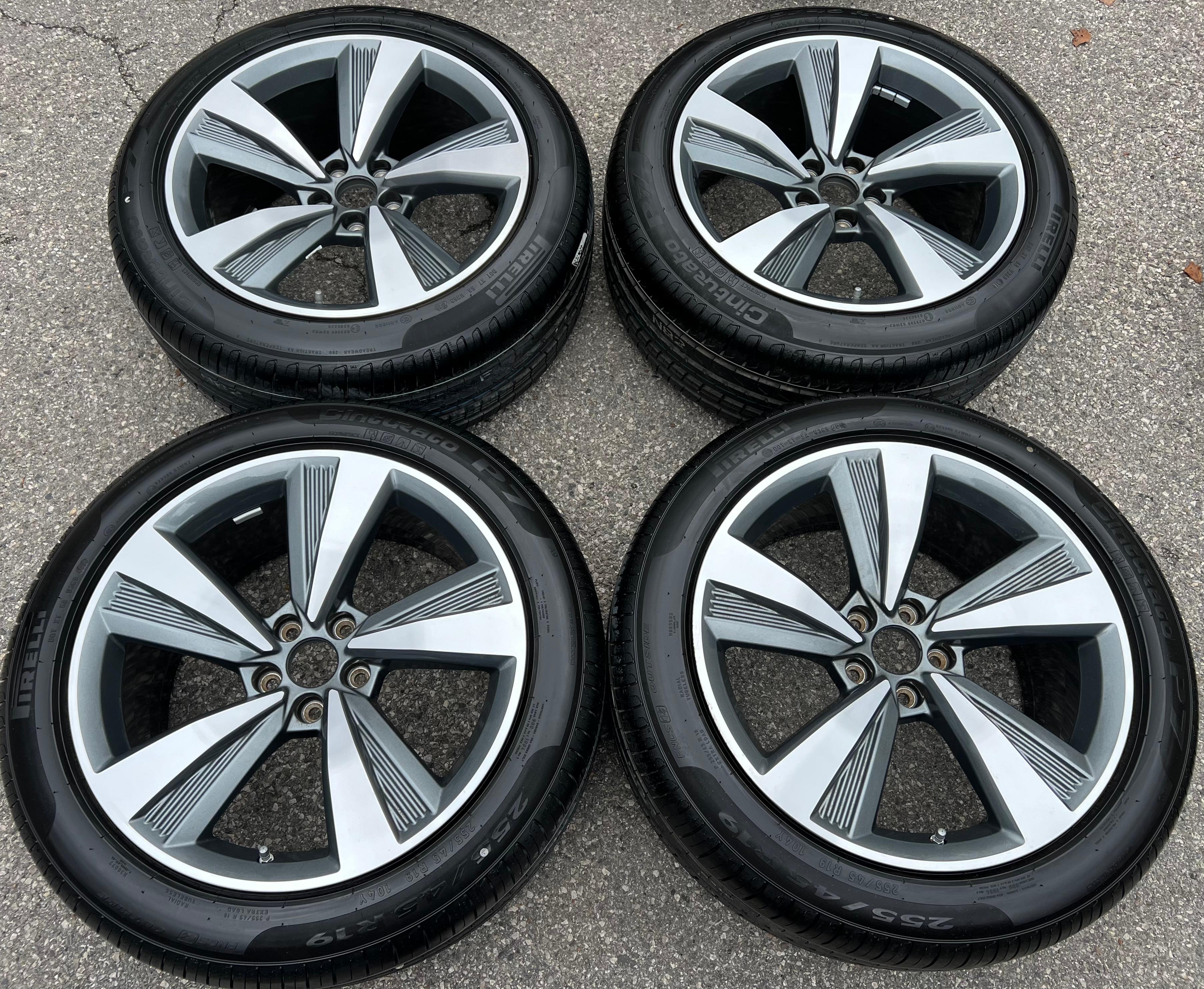 4 ORIGINAL 19" ALU SOMMERRÄDER AUDI A8 S8 4N 255/45R19 104Y 4N0601025C FREIHAUS