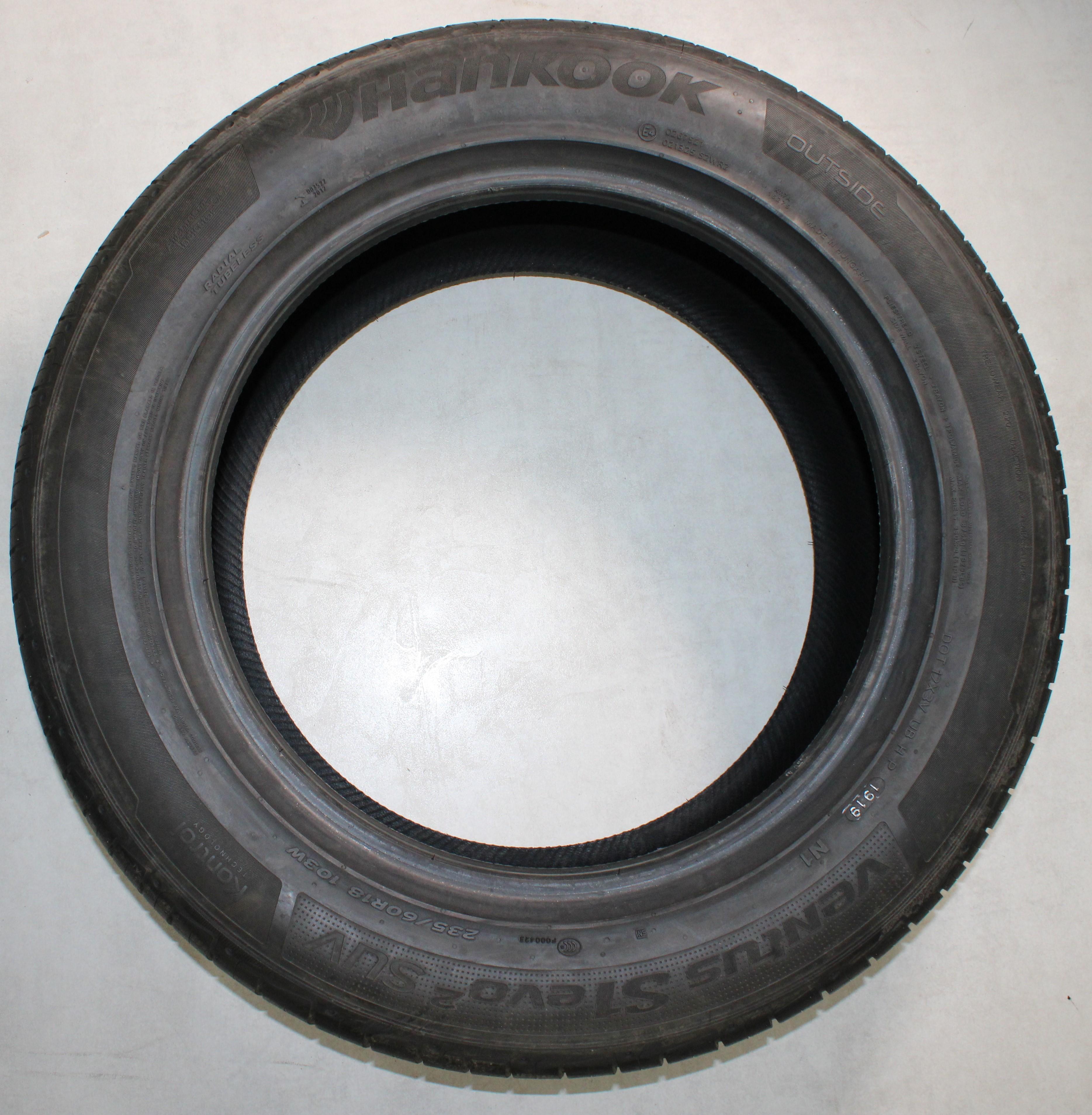 2 x 235/60R18 103W 2 x 255/55R18 105W Neumáticos de verano Hankook Ventus S1 Evo 2 SUV Full Tread 2019 N1