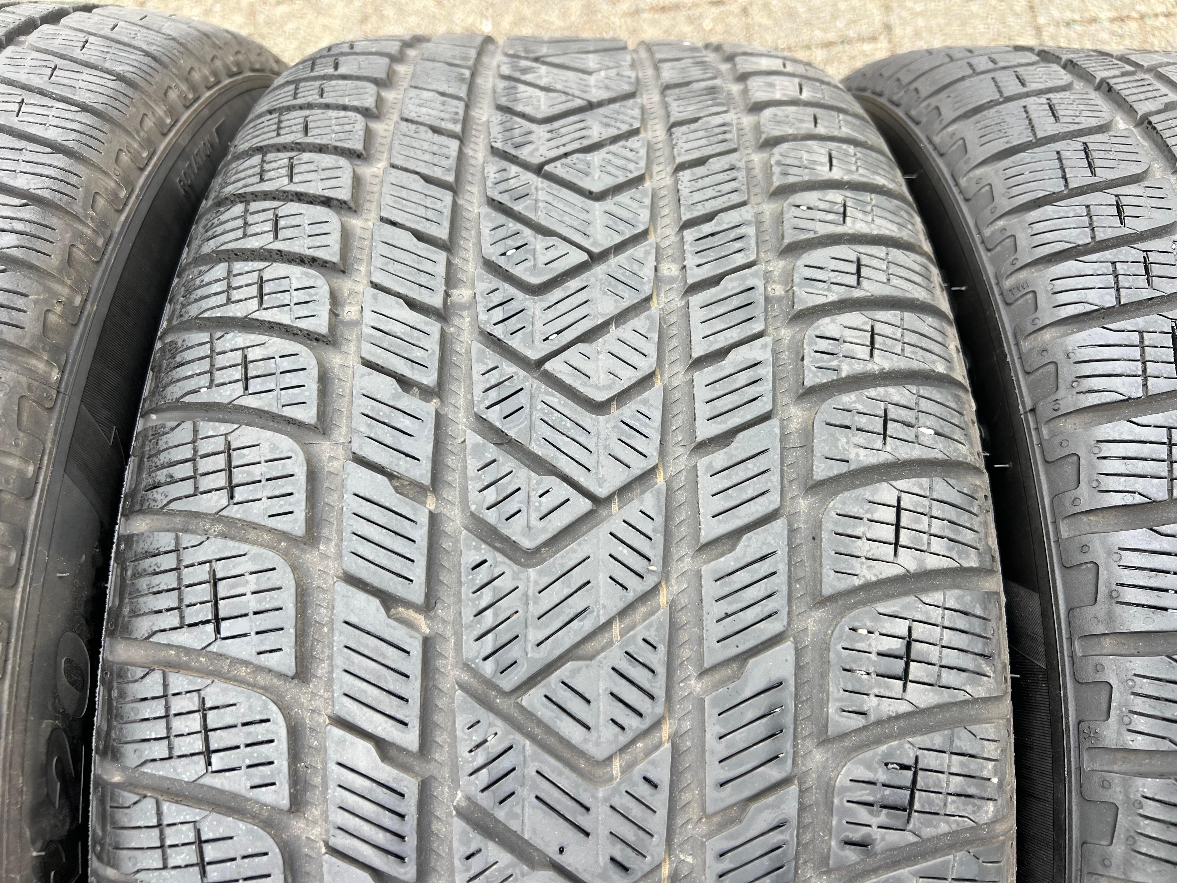 4 ORIGINELE 20" LICHTMETALEN WINTERWIELEN PORSCHE MACAN 265/45R20 104V 295/40R20 106V BANDENDRUKCONTROLESYSTEEM