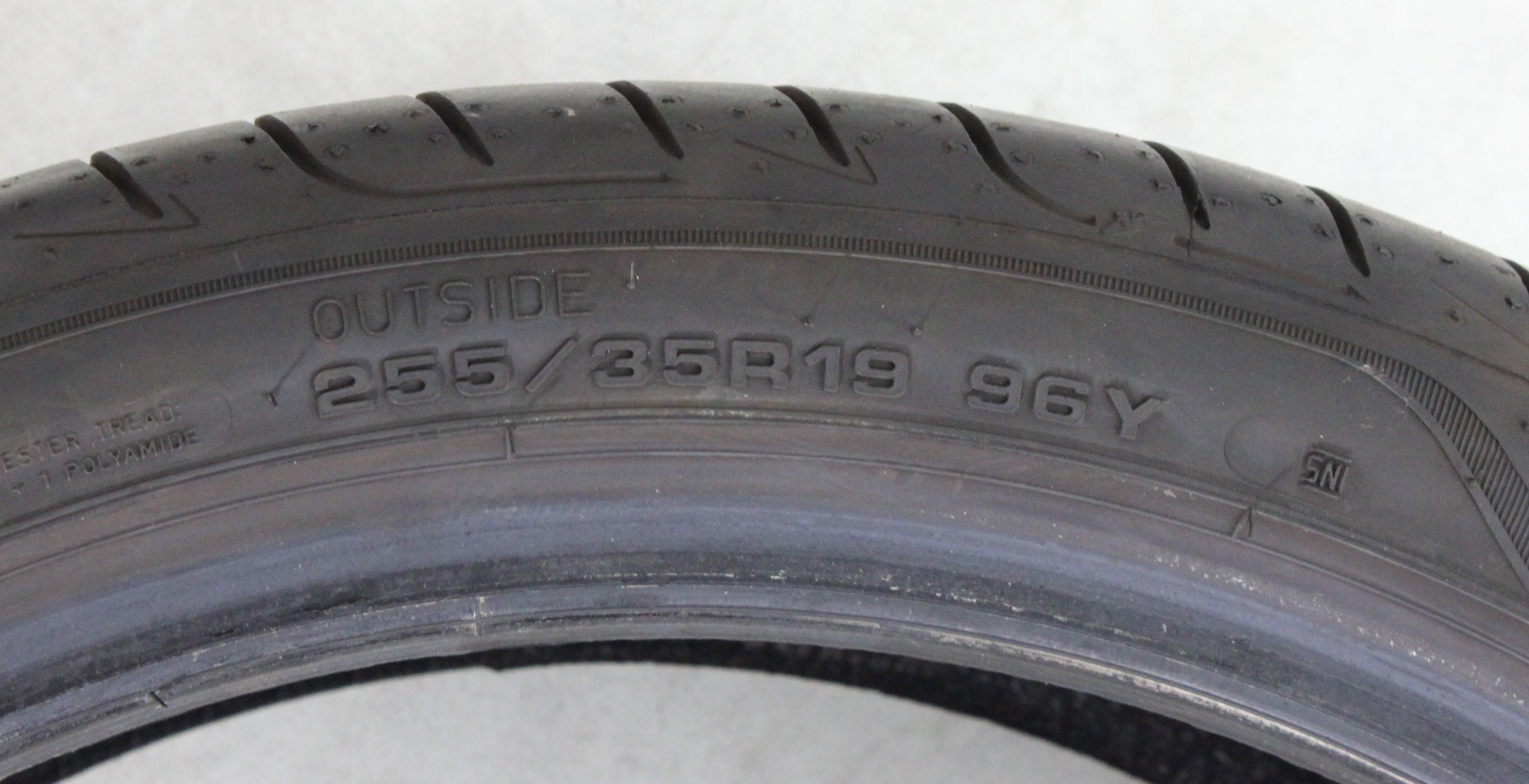 1 x 255/35R19 96Y Sommerreifen Goodyear Eagle F1 Asymmetric 3 * Runflat 6,5-7mm 2024