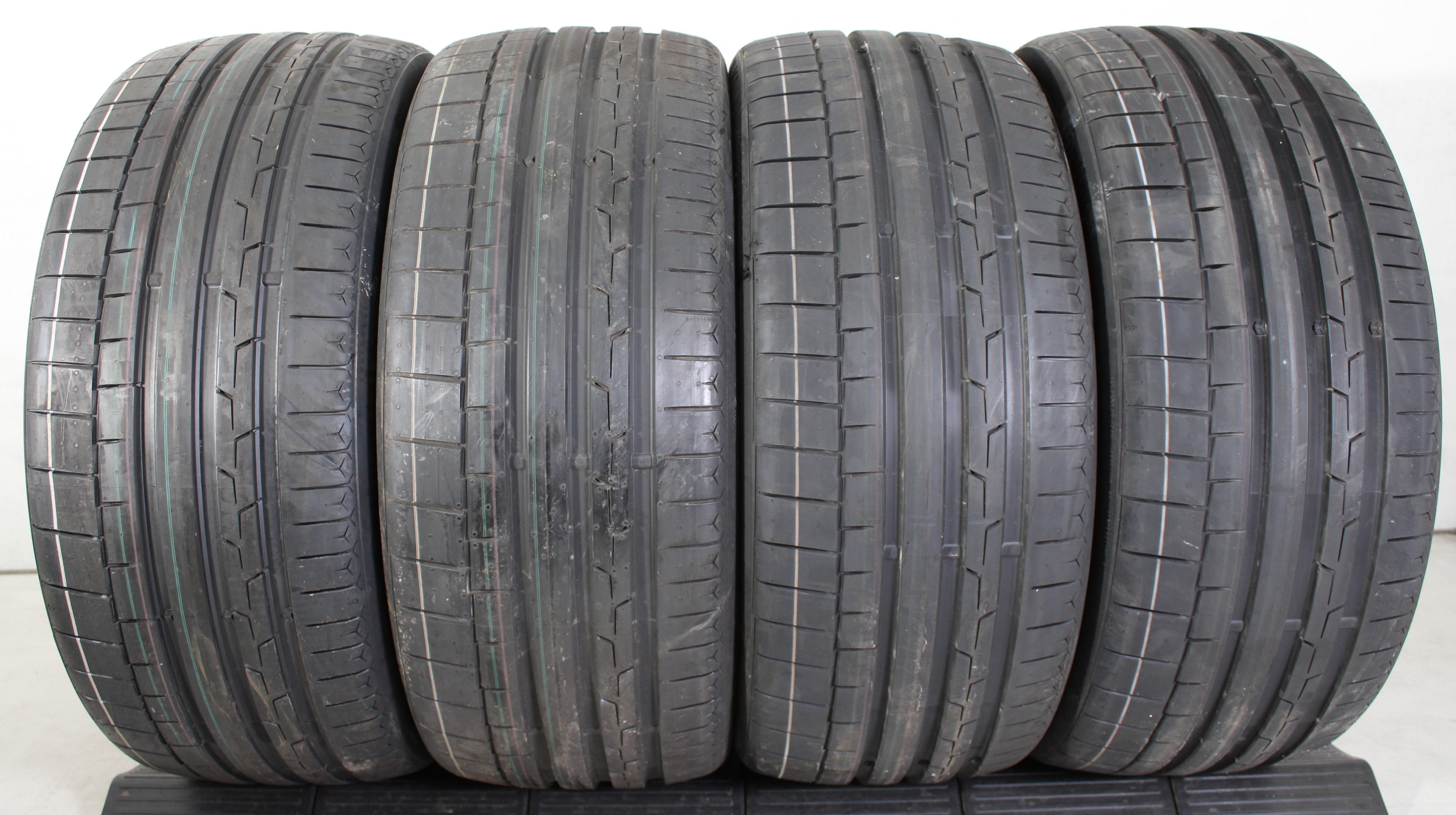 4 x 255/35R21 98Y Sommerreifen Continental Sport Contact 6 A01 Volles Profil 2022 Silent XL