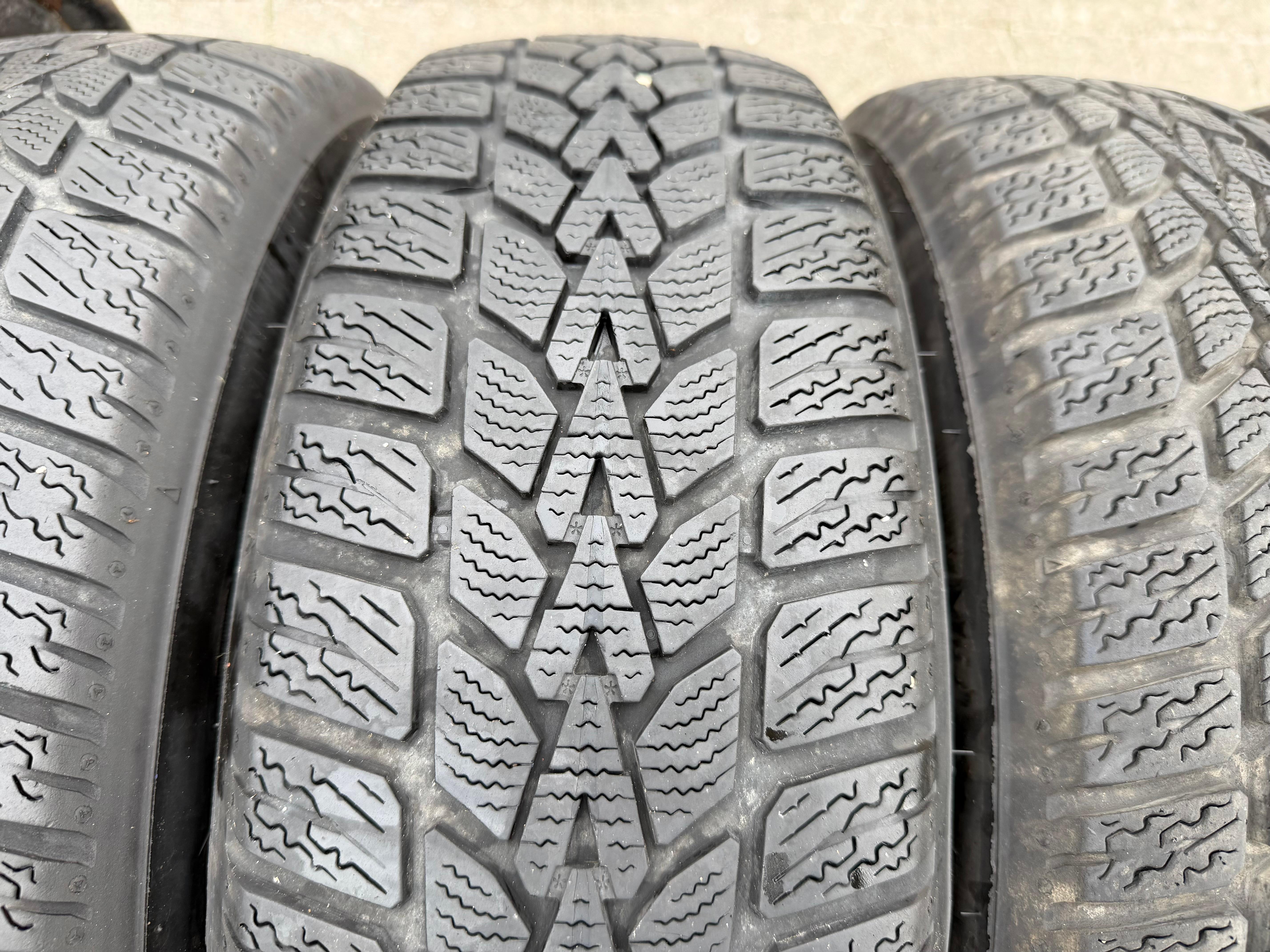 4 originele winterwielen Smart 453 165/65R15 81T 185/60R15 84T Dunlop RDKS 2019