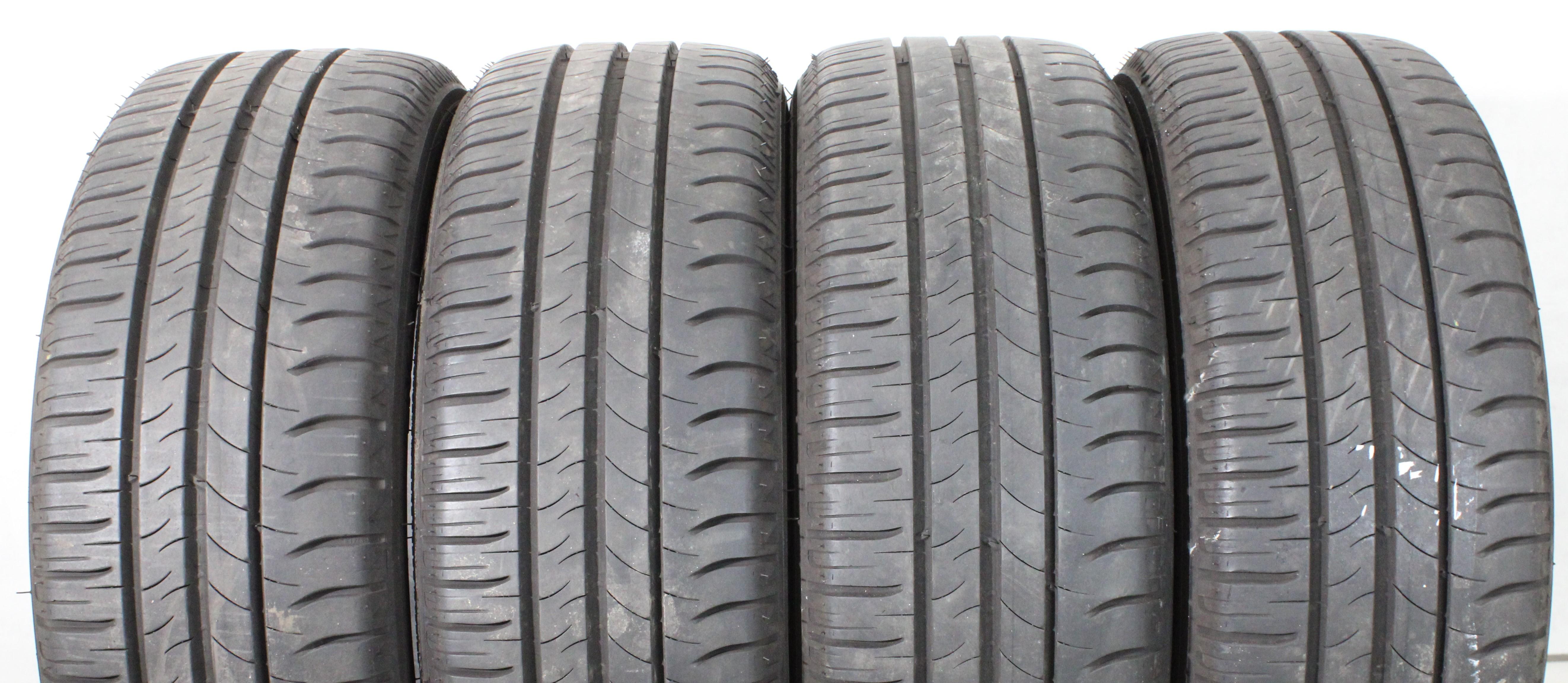 4 neumáticos de verano Michelin Energy Saver 195/55R16 87V, con un grosor de banda de rodadura de 6,5-7 mm (3 de 2016 y 1 de 2020) *