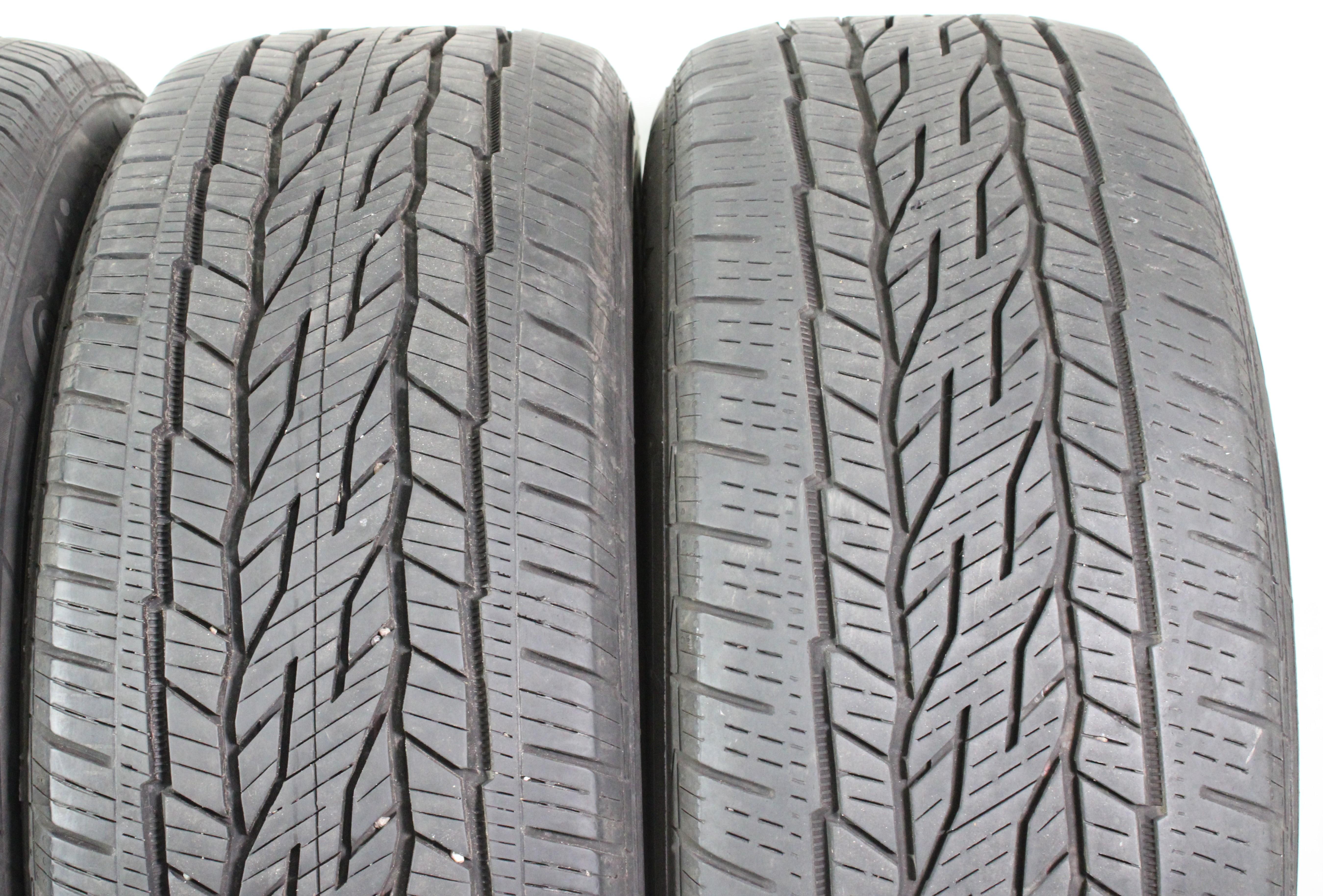 4 x 255/55R18 109H Sommerreifen Continental Cross Contact LX2 2x6,5-7mm/2x8-8,5mm 2016 XL