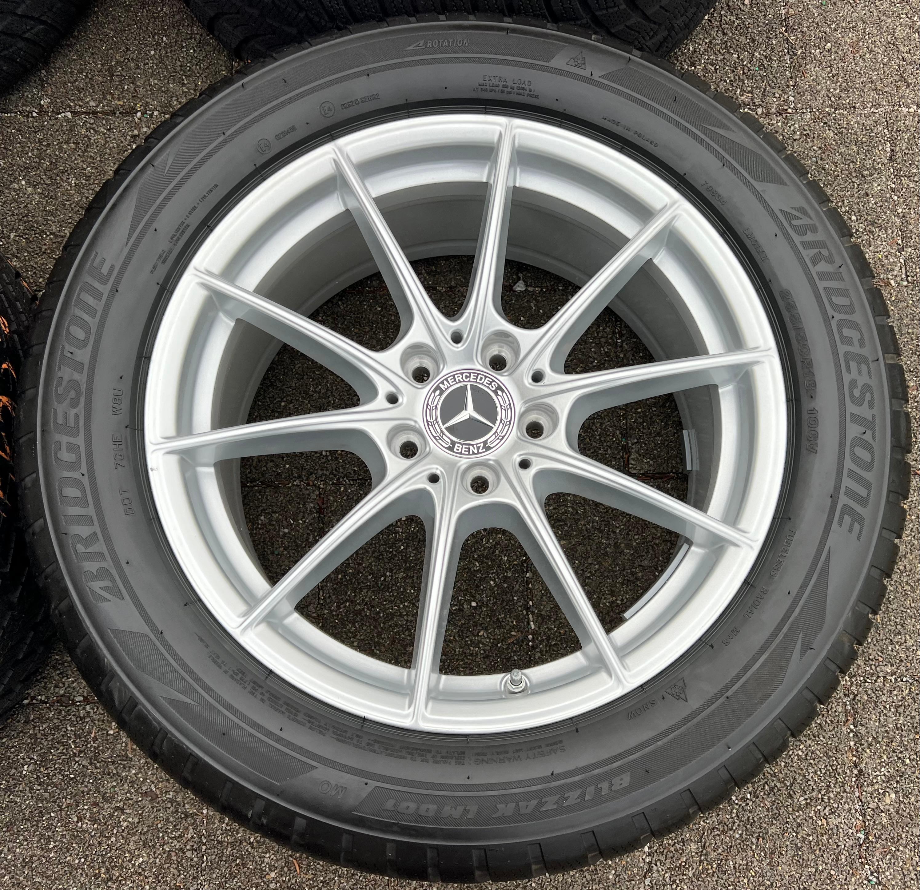 4 ORIGINAL 18" ALU WINTERRÄDER MERCEDES S-KLASSE W223 A2234012800 RDKS FREIHAUS