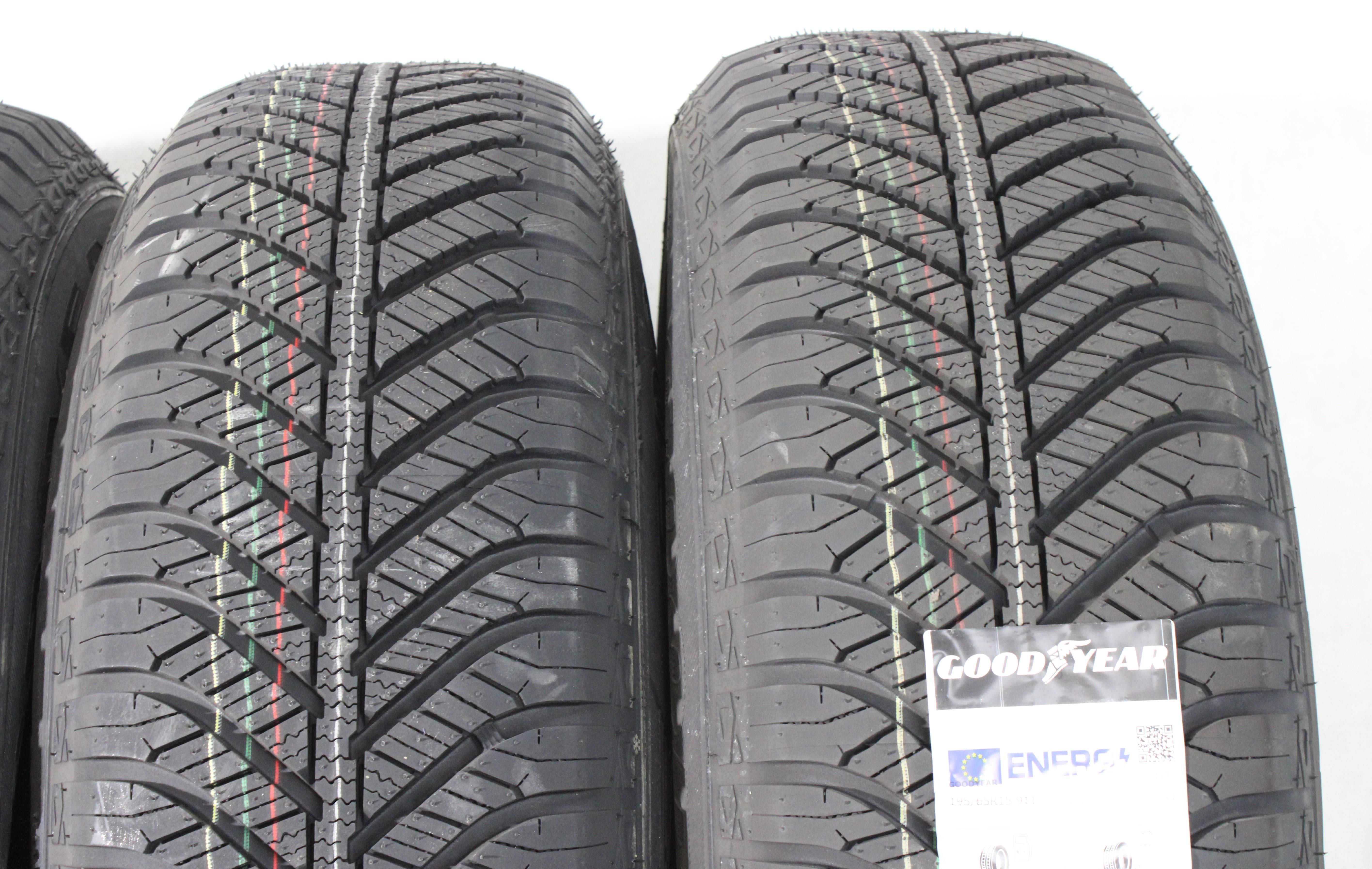 4 x 195/65R15 91T Ganzjahresreifen Goodyear Vector 4 Seasons 2022 NEU