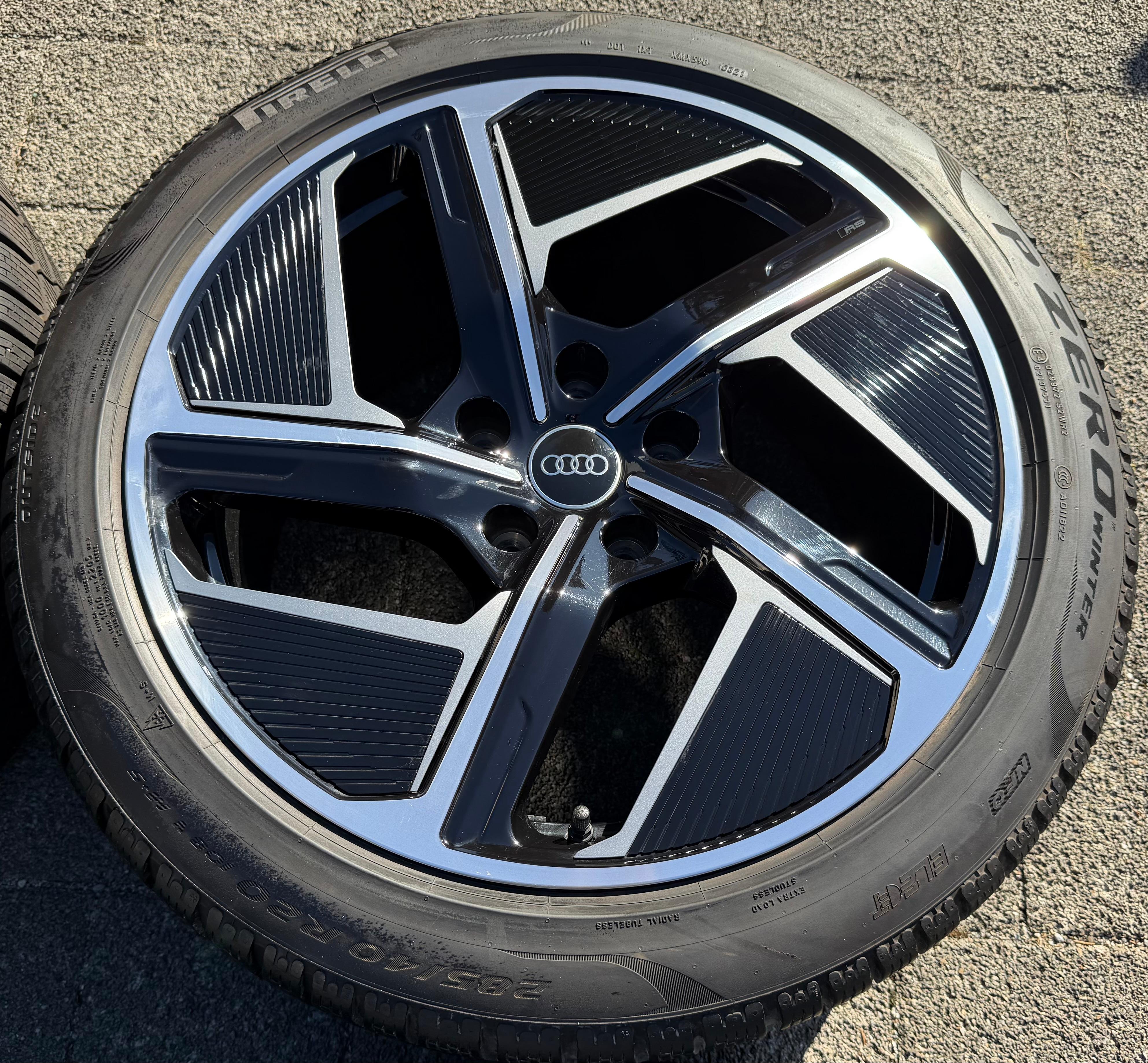 4 ORIGINAL 20" ALU WINTERRÄDER AUDI ETRON E-TRON GT 4J3601025F 4J3601025H