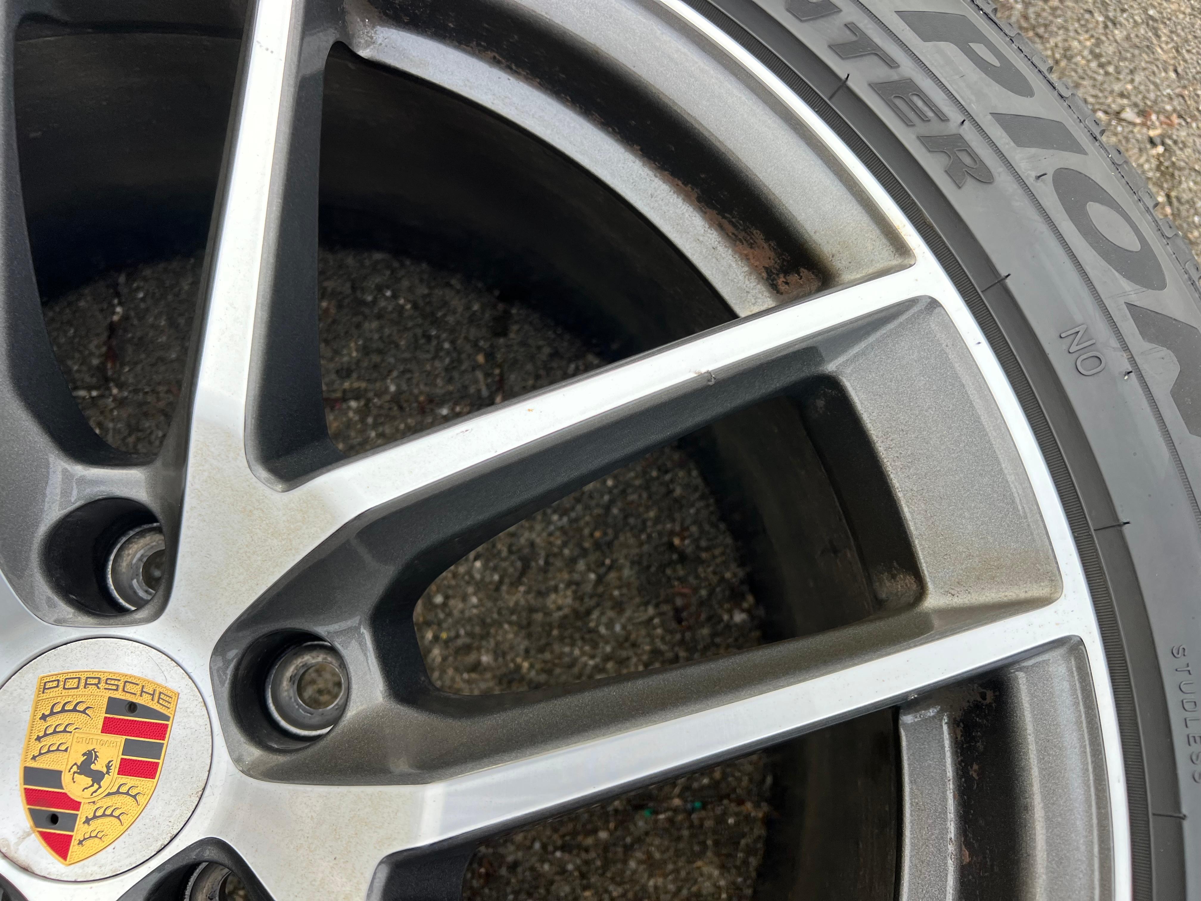 4 ORIGINAL 20" ALU WINTERRÄDER PORSCHE MACAN 265/45R20 104V 295/40R20 106V RDKS
