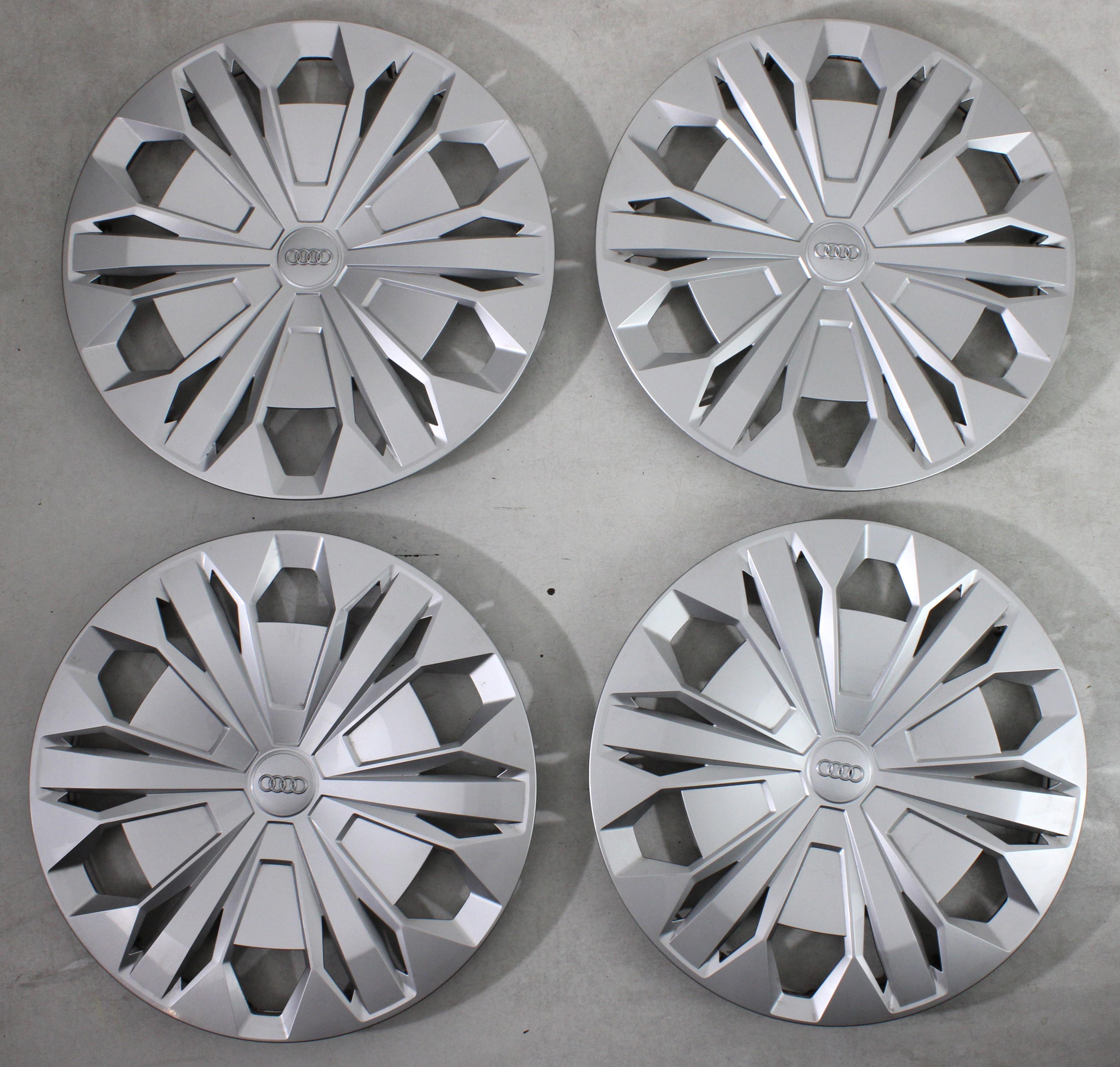 4X TAPACUBOS ORIGINALES DE 17" PARA AUDI Q3 F3 83A601147, TAPACUBOS DE 17 PULGADAS CON ENVÍO GRATUITO