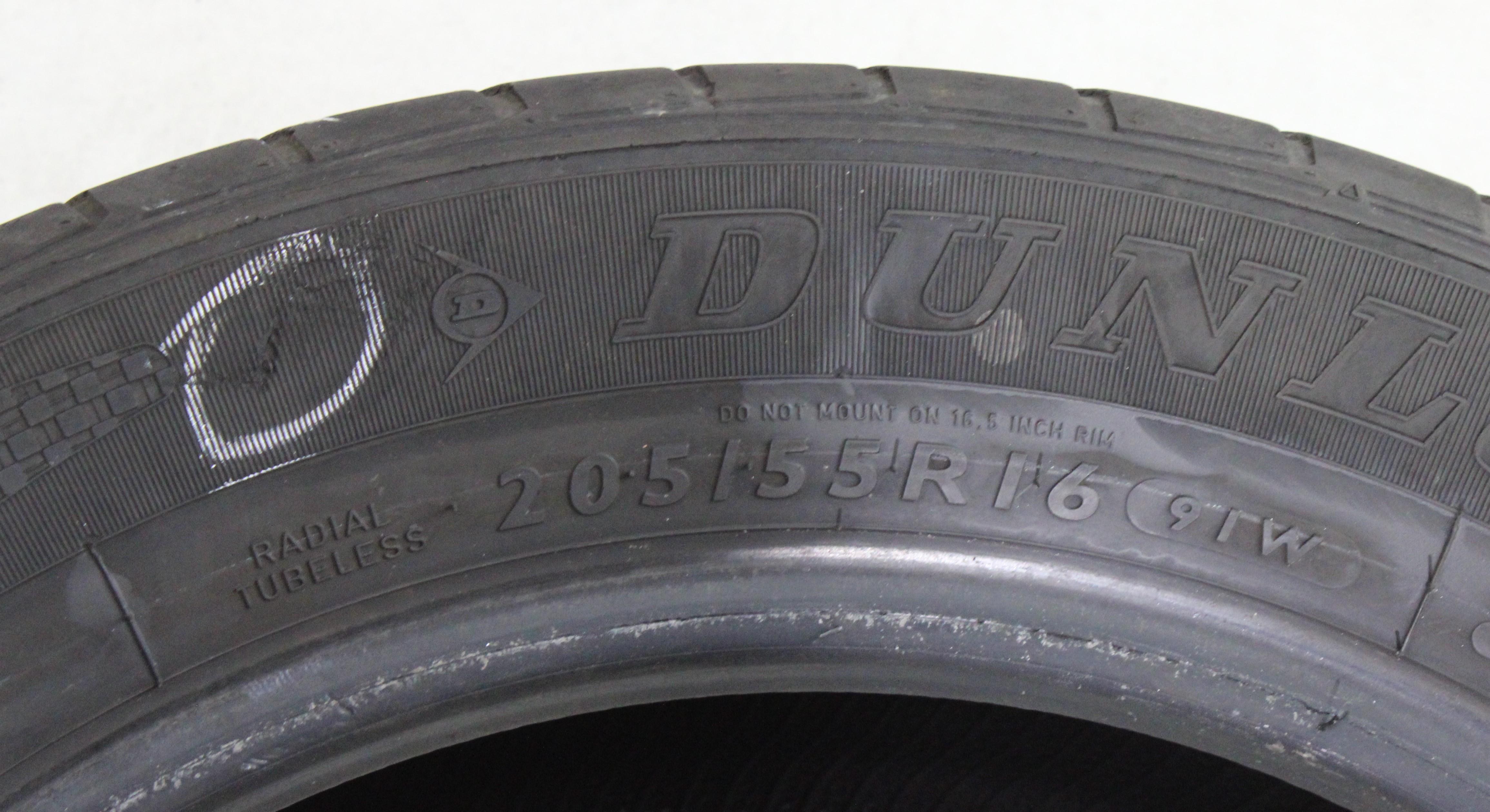 2 x 205/55R16 91W pneumatici estivi Dunlop SP Sport Maxx TT* 5-5,5mm 2015/2017