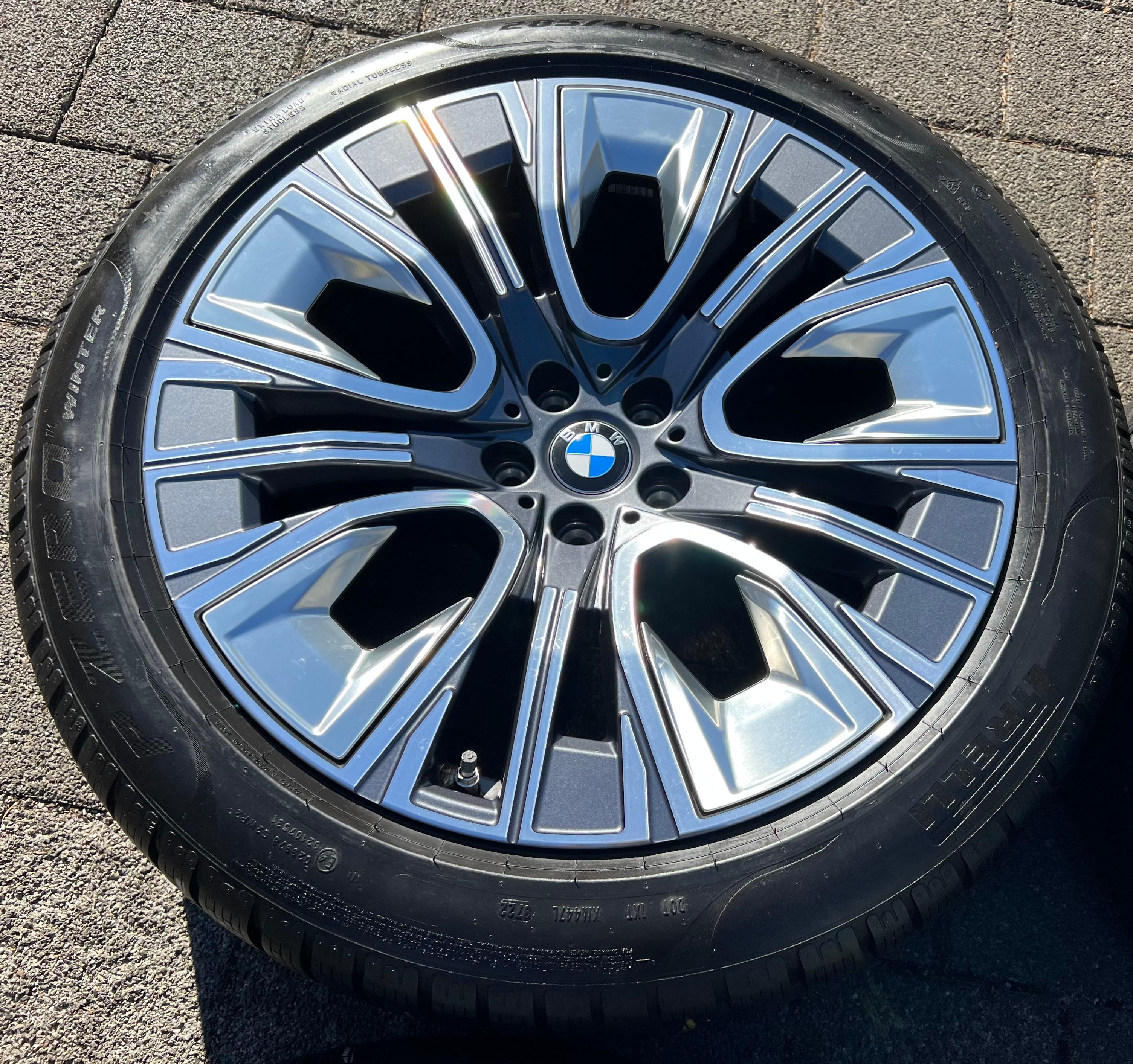 4 ORIGINAL 20" ALU WINTERRÄDER BMW 7ER REIHE i7 G70 X3 G45 STYLING 906 RDK