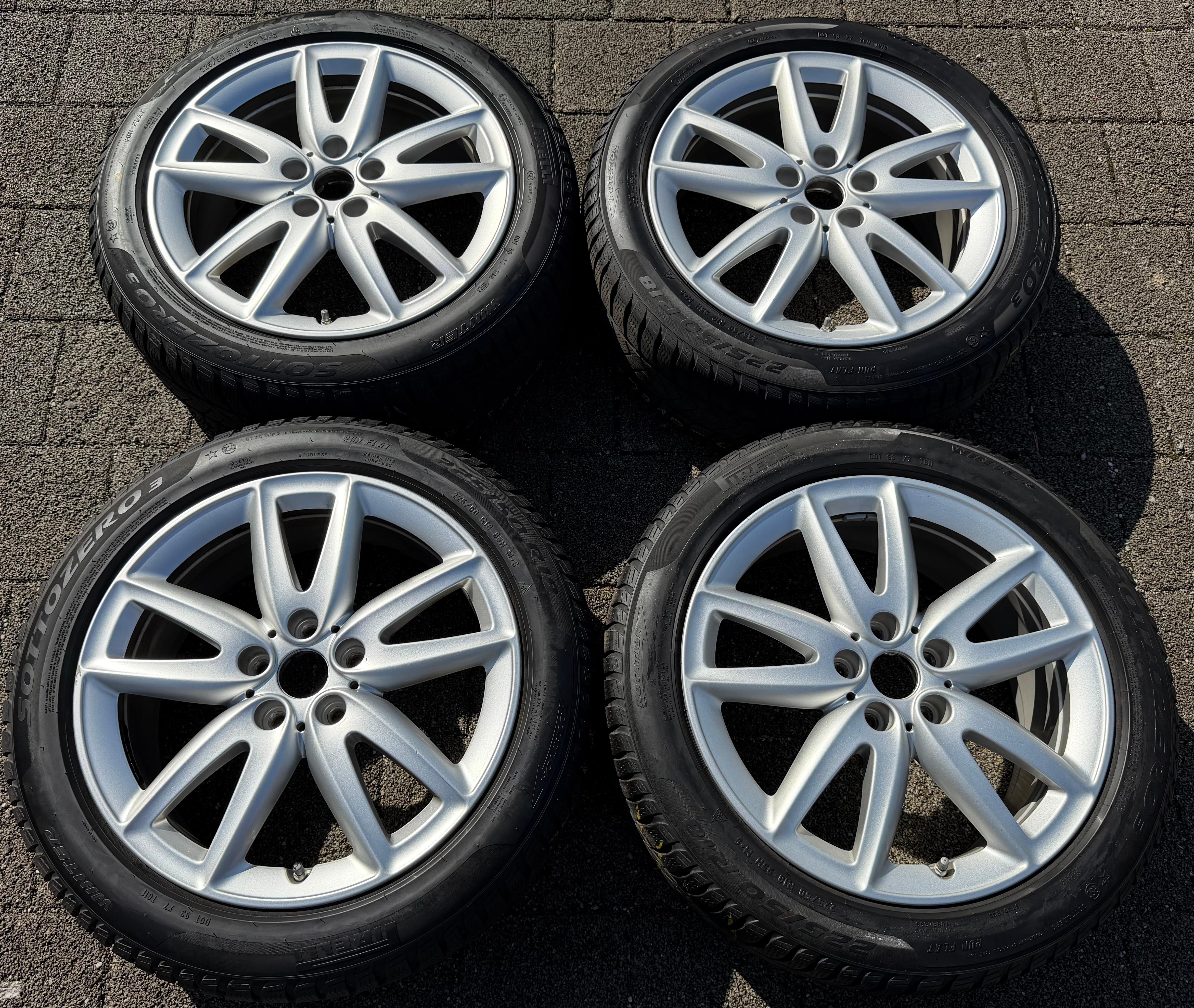 4 ORIGINAL 18" ALU WINTERRÄDER MINI COUNTRYMAN F60 225/50R18 95H 6888852 FREIHAU
