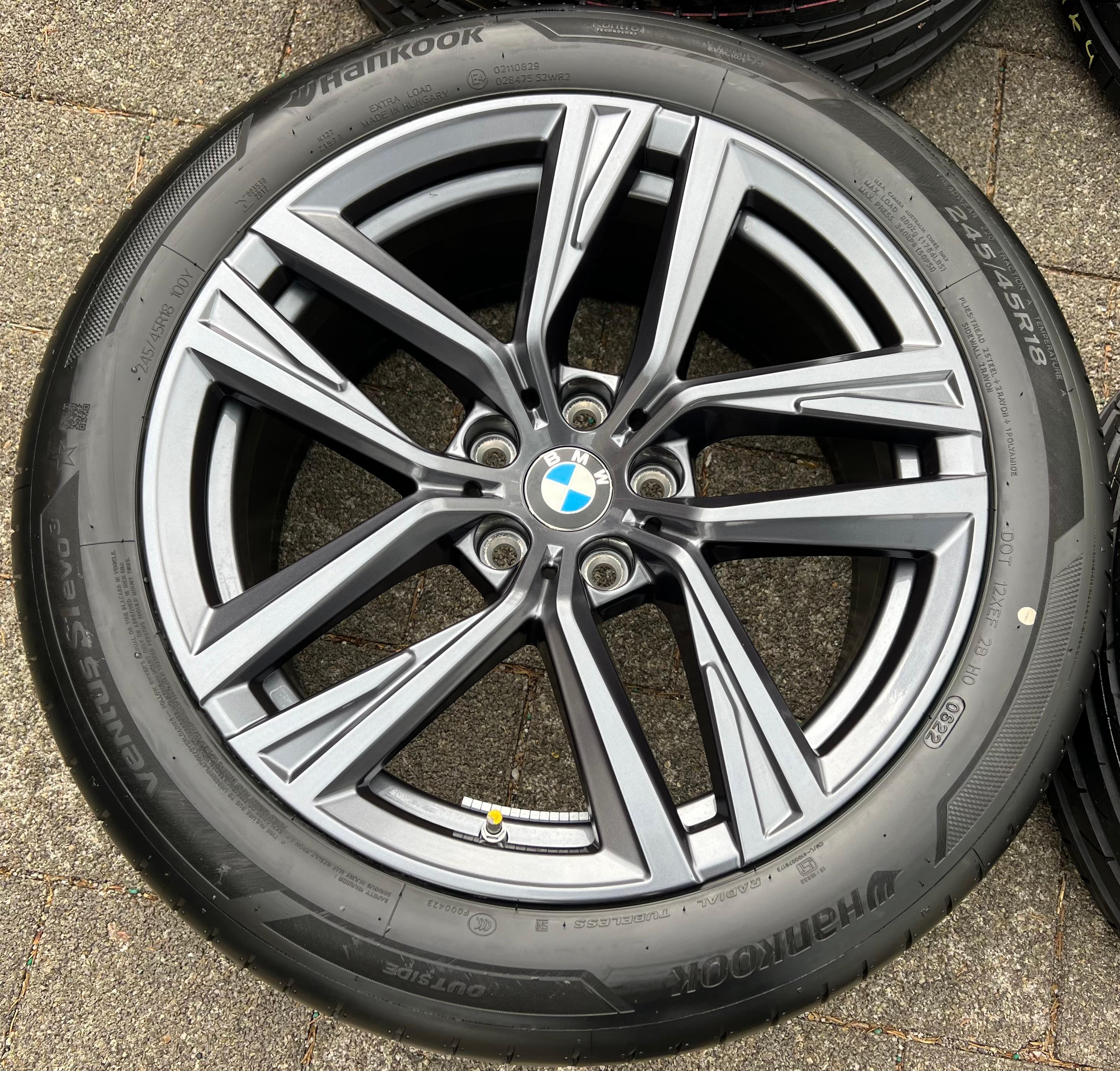 4 ORIGINAL 18" ALU SOMMERRÄDER BMW 4ER GRAN COUPE G26 i4 STYLING 853 RDKS FREIHAUS