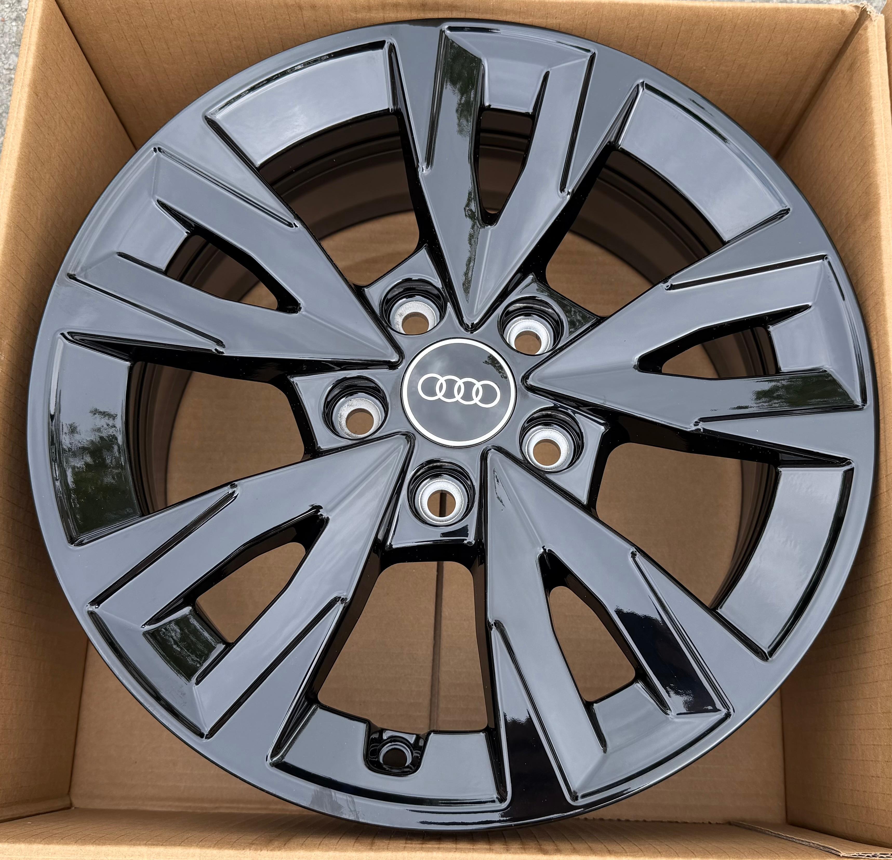 1 X ORIGINAL 16" ALUFELGE FELGE AUDI A3 8Y 8Y0071496 6,5x16 ET43 SCHWARZ NEU