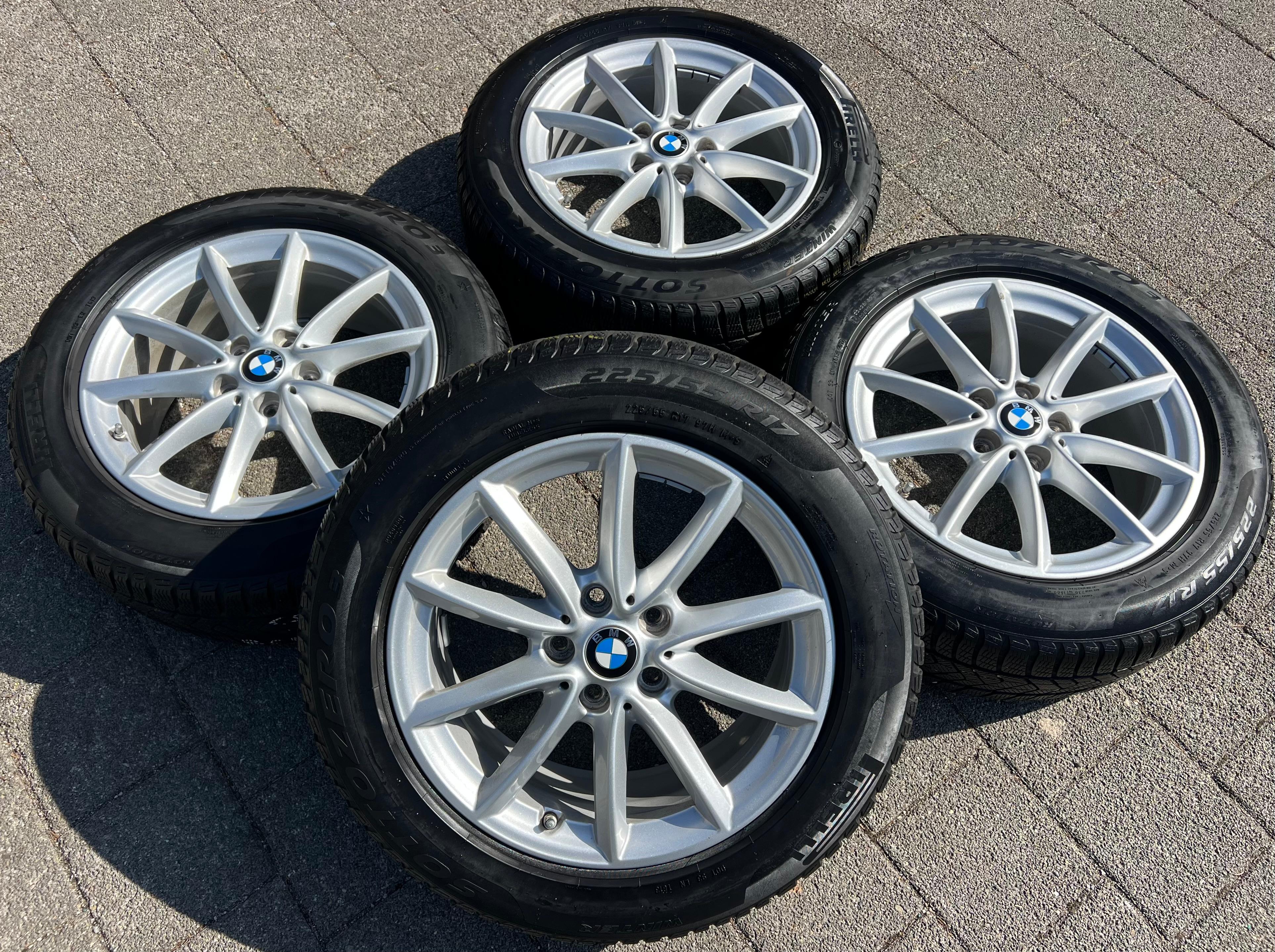 4 ORIGINAL 17" ALU WINTERRÄDER BMW X1 F48 X2 F39 225/55R17 97H STYLING 560 RDKS