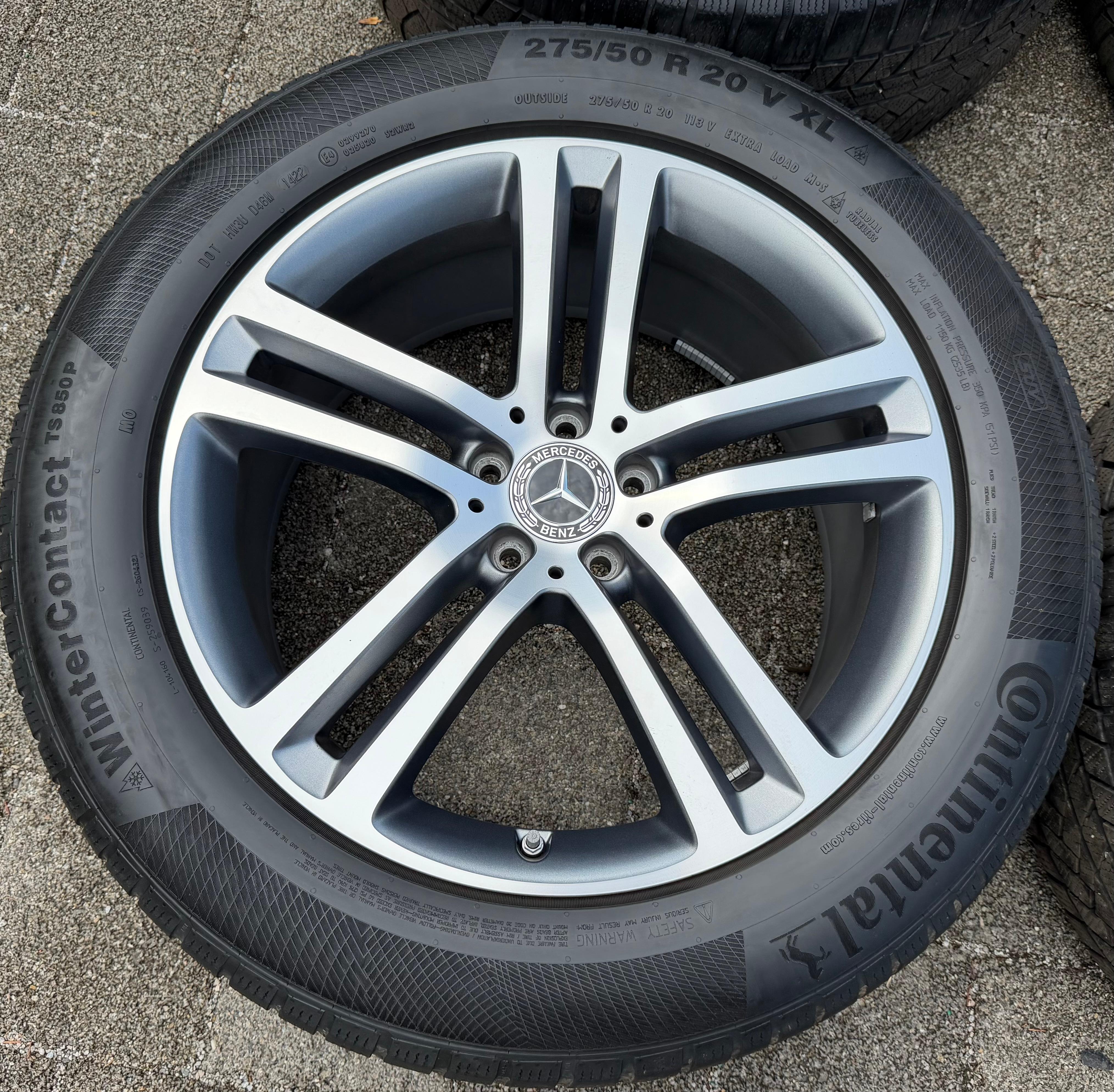 4 ORIGINAL 20" ALUFELGEN MERCEDES GLE V167 COUPE C167 A1674012400 A1674012500 FREIHAUS