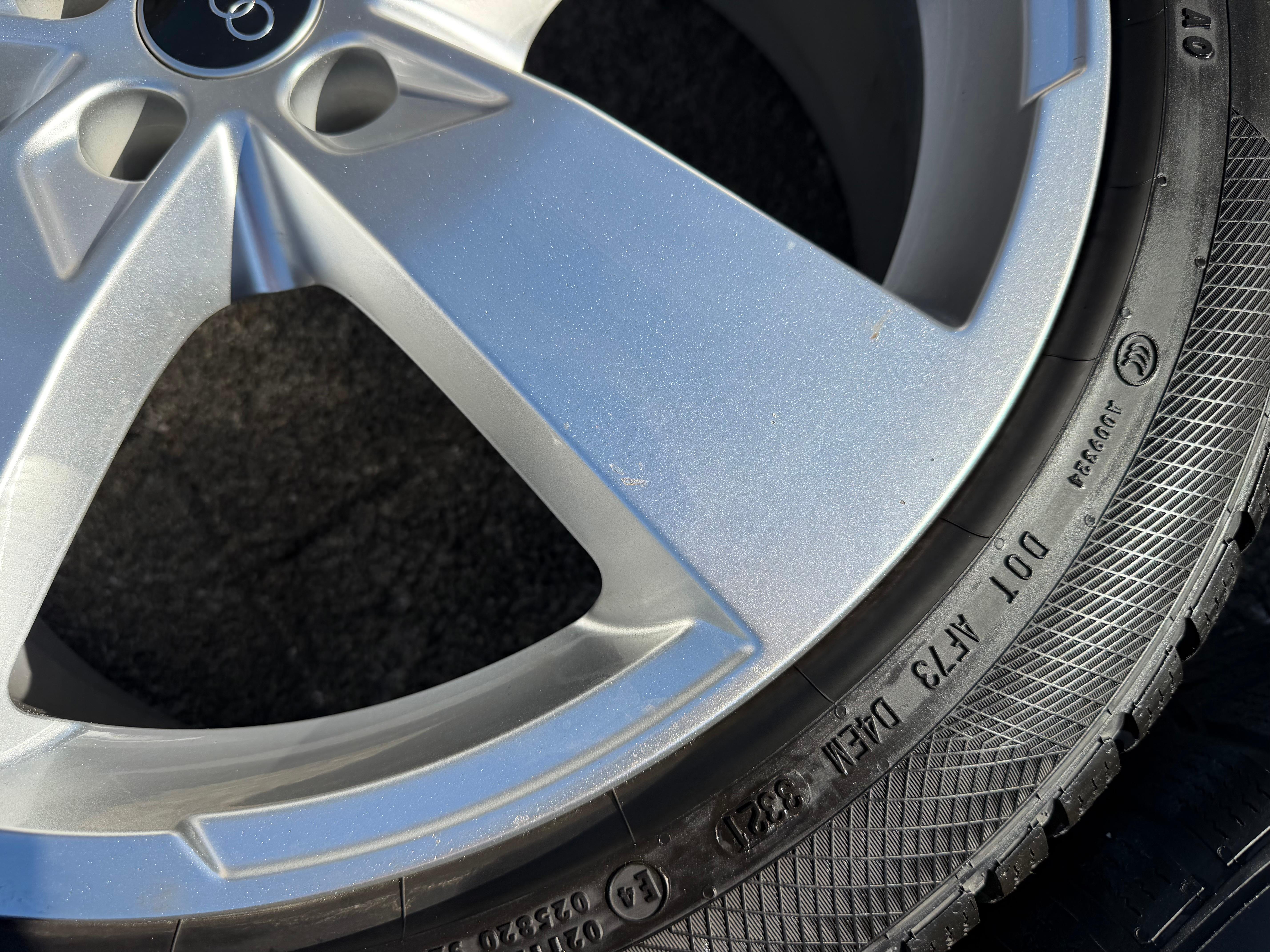 4 Original 20" Alu Winterräder Audi A6 S6 C8 4K0601025K 255/40R20 101W Continental RDKS