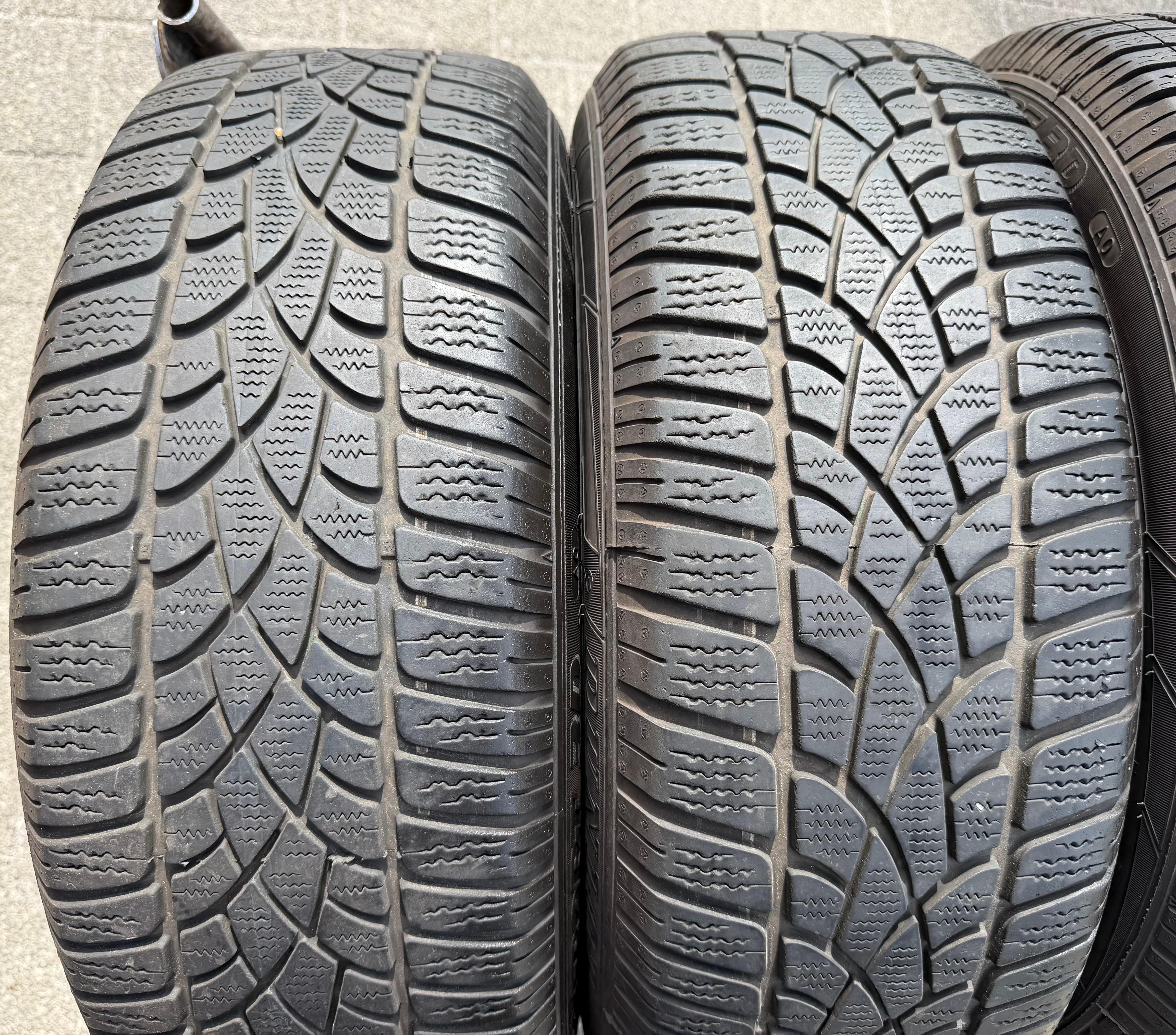 4 Original Alu Winterräder Audi A4 8W B9 8W0601025A 205/60R16 92H Dunlop
