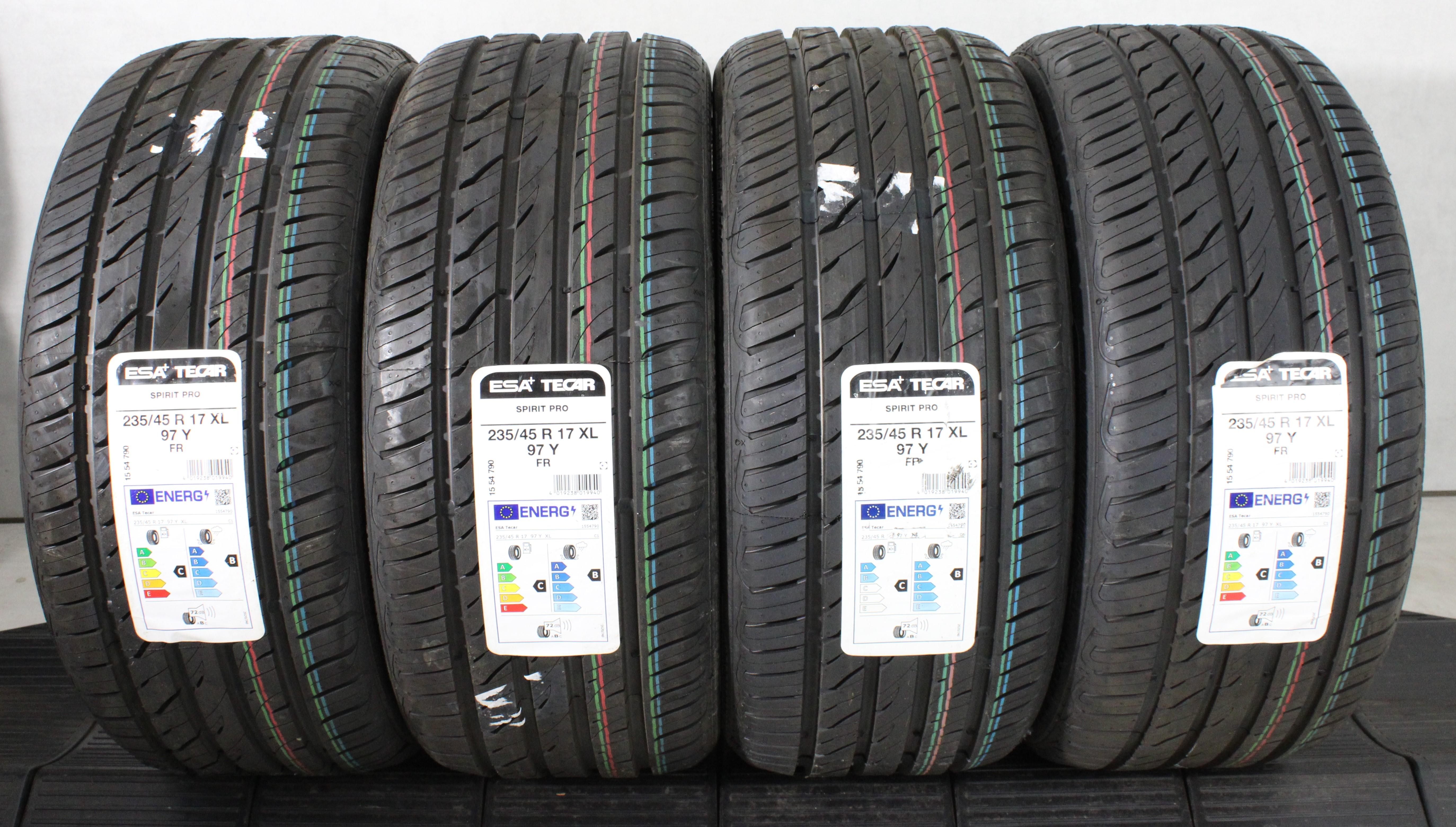 4 x 235/45R17 97Y Sommerreifen Esa+ Tecar Spirit Pro 2022 XL