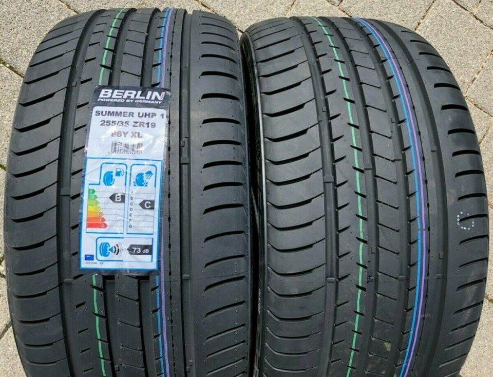 2 X 255/35R19 96Y BERLIN TIRES PNEUS ÉTÉ UHP1 NEUFS