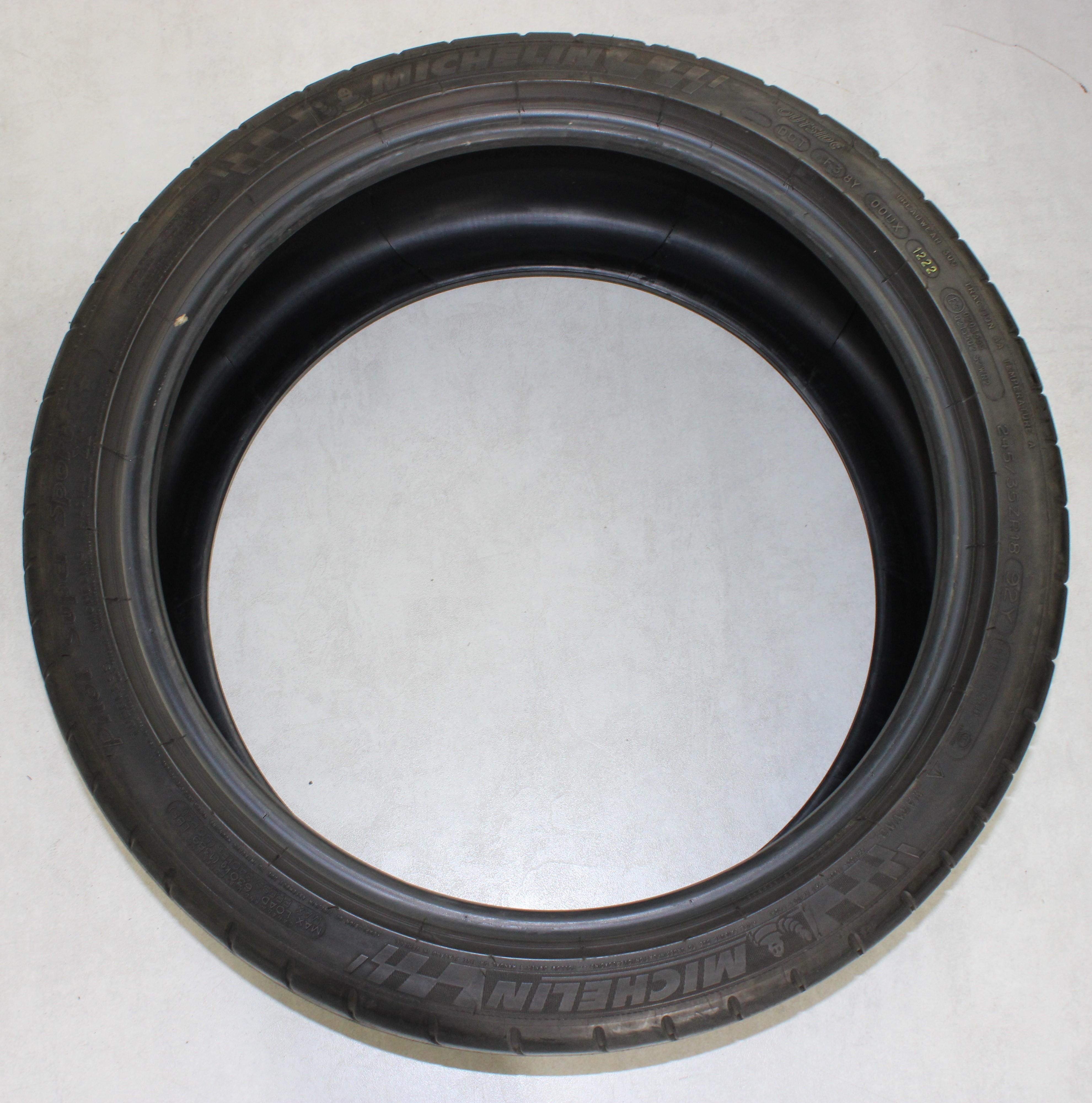 1 x 245/35R18 92Y Sommerreifen Michelin Pilot Super Sport * 5-5,5mm 2022 XL