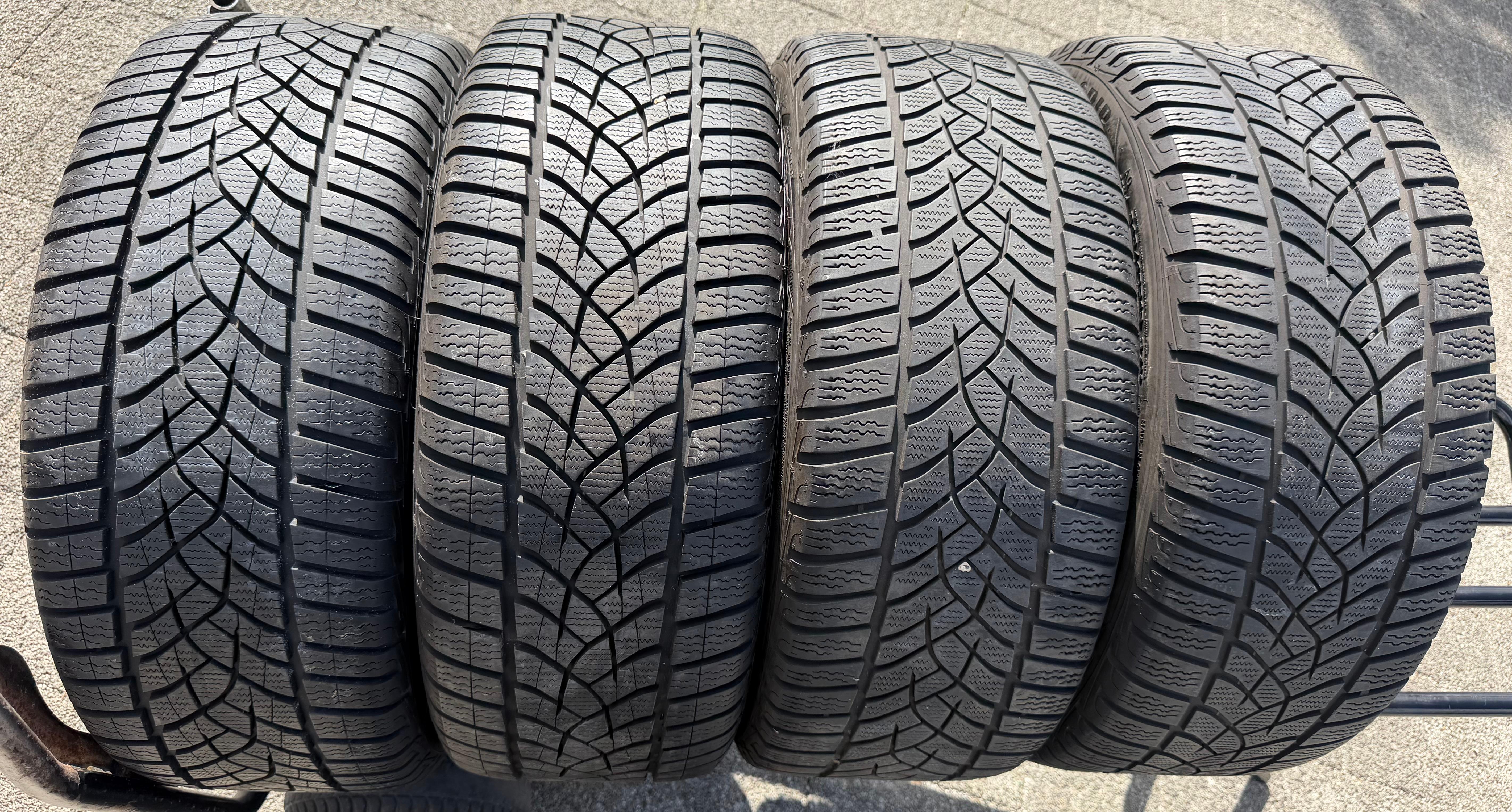 4 Original 18" Alu Winterräder Audi A5 S5 8W F5 245/40R18 97V 8W0601025EE Goodyear
