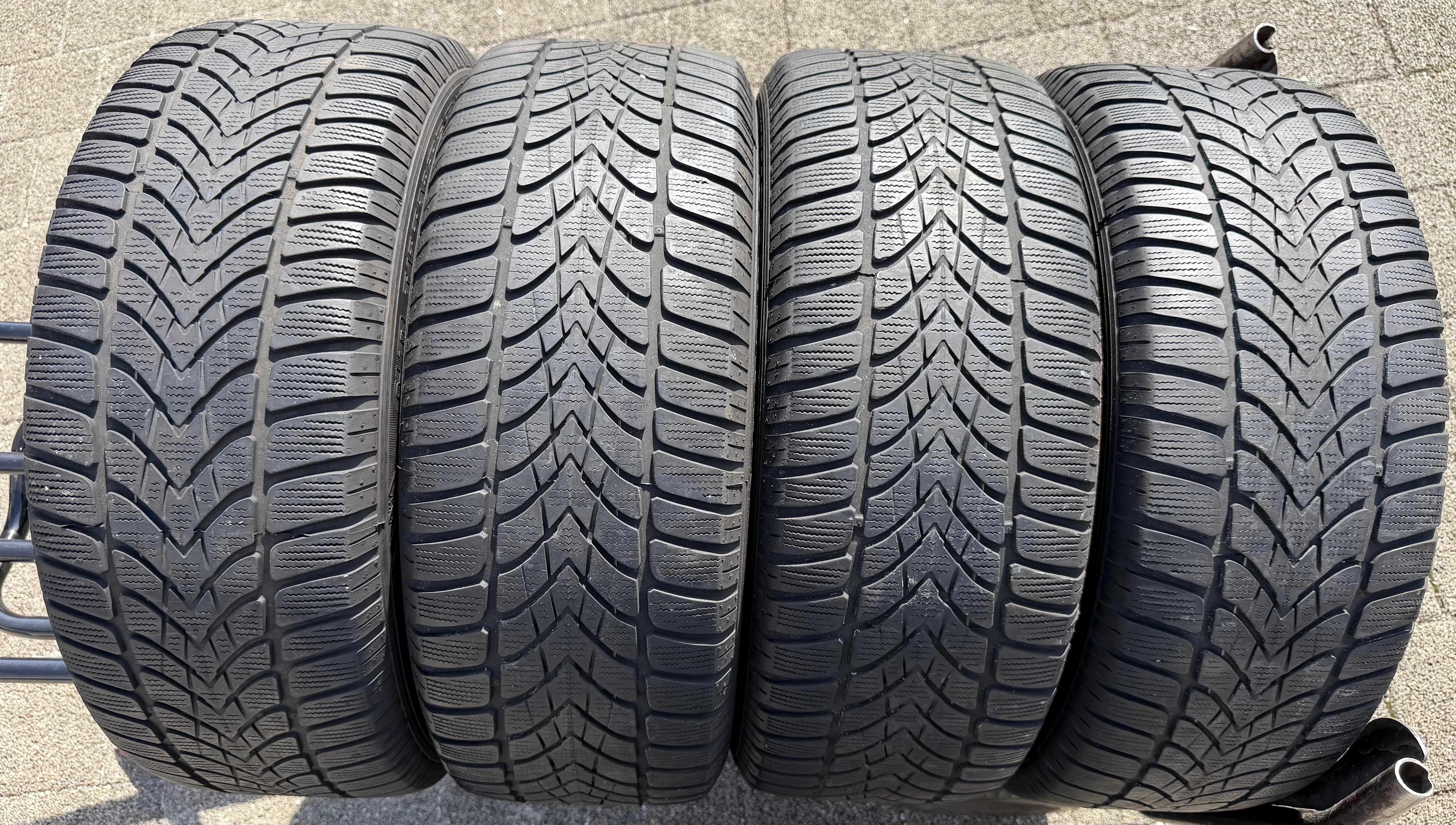 4 Original 17" Alu Winterräder Audi A4 B9 8W 8W0601025P 225/50R17 98H Dunlop 2021