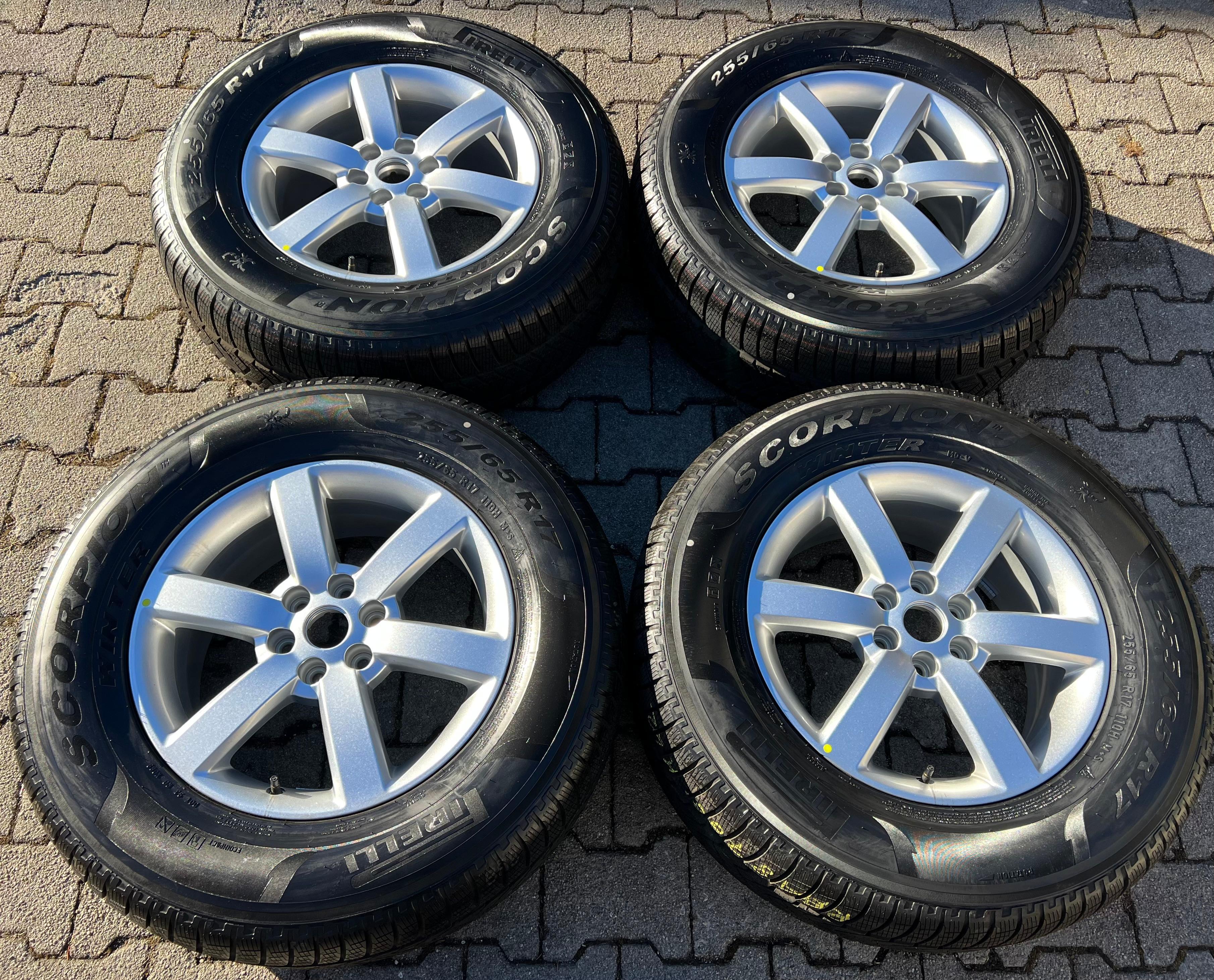 4 ROUES D'HIVER ALU 17" MERCEDES X-CLASS 470 NISSAN NAVARA RENAULT ALASKAN RDKS NEUVES