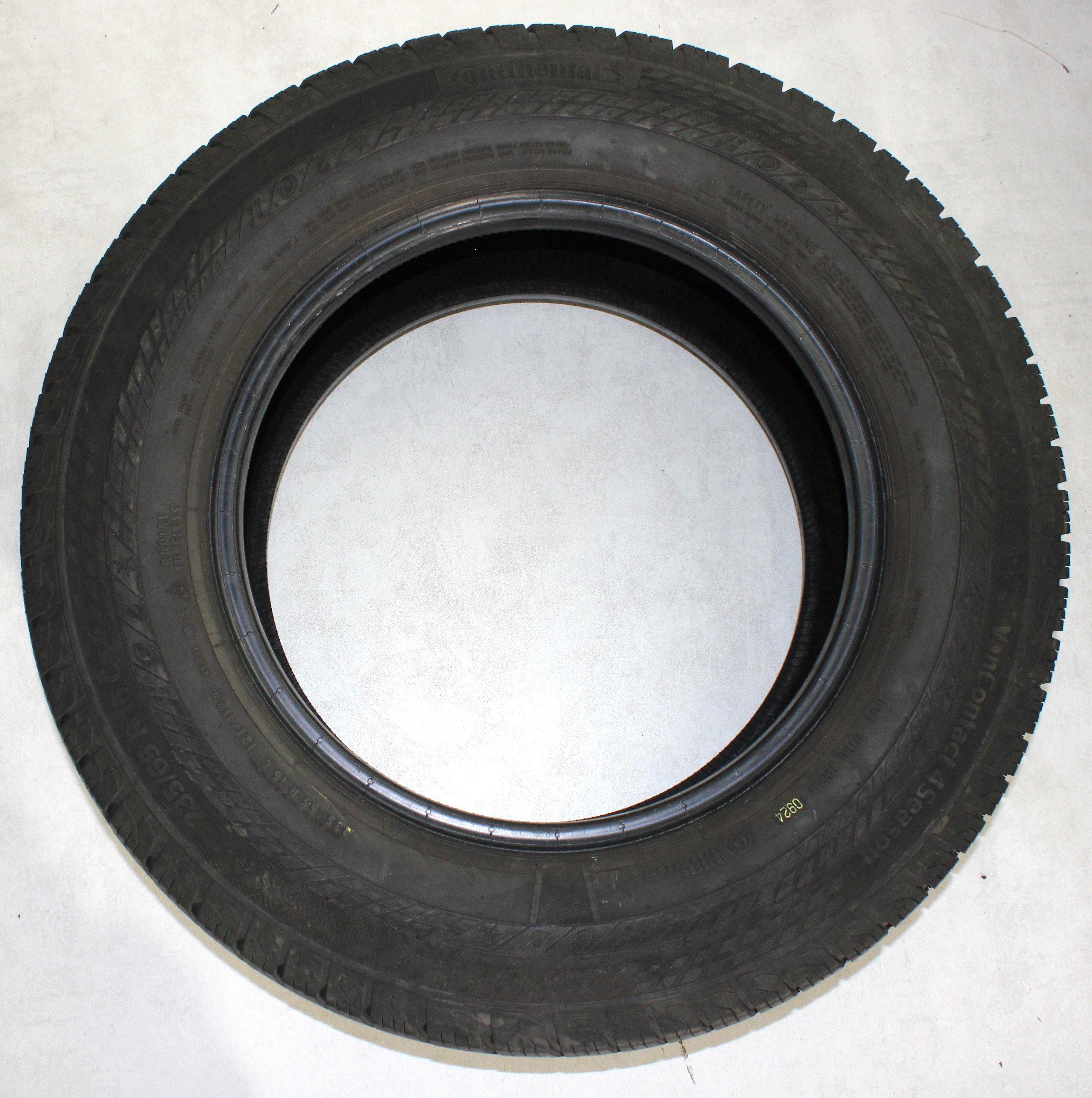 1 x 235/65R16C 121/119R Ganzjahresreifen Continental VanContact 4 Season 4,5-5mm 2024