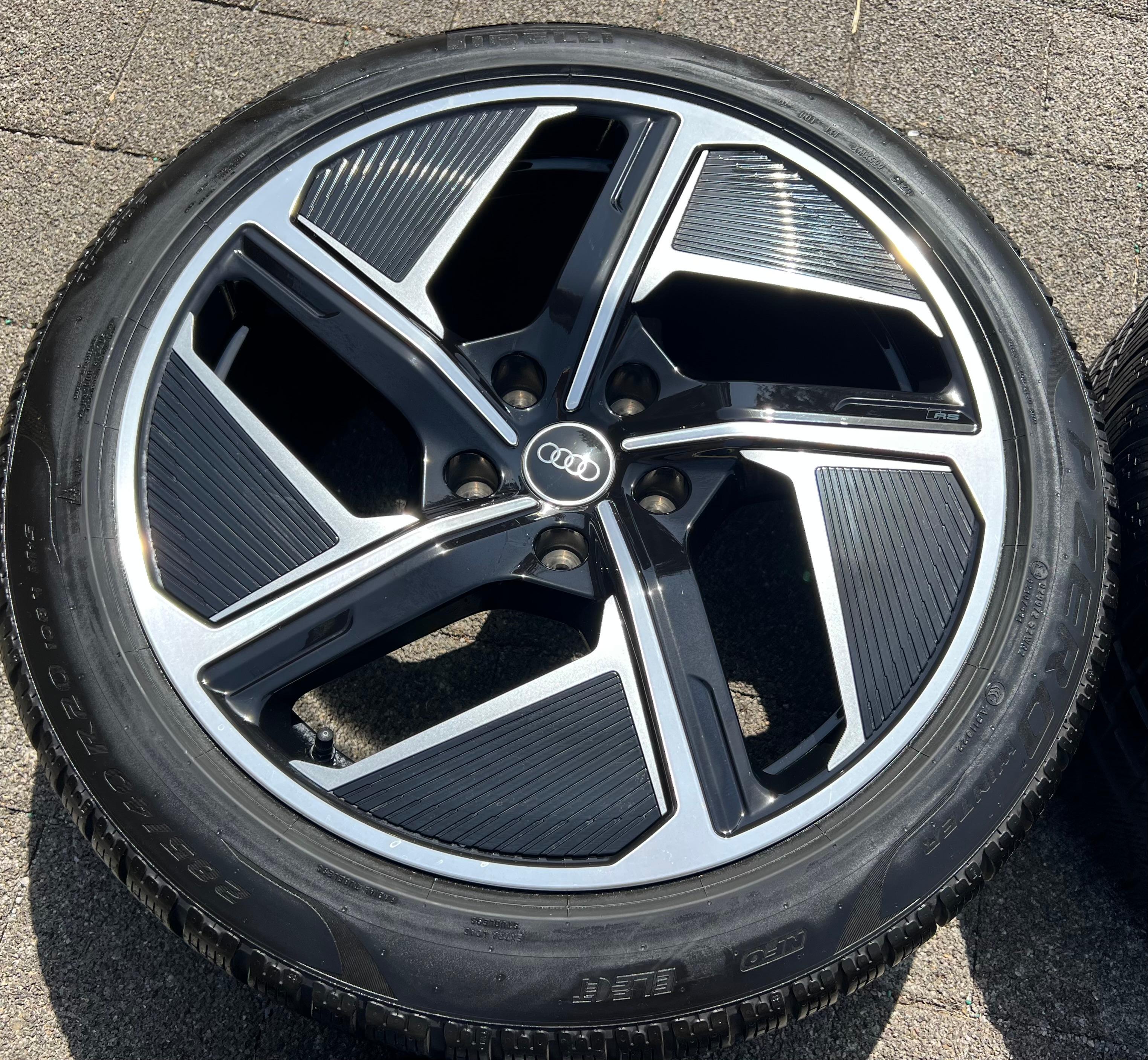 4 ORIGINAL 20" ALU WINTERRÄDER AUDI ETRON E-TRON GT 4J3601025F 4J3601025H