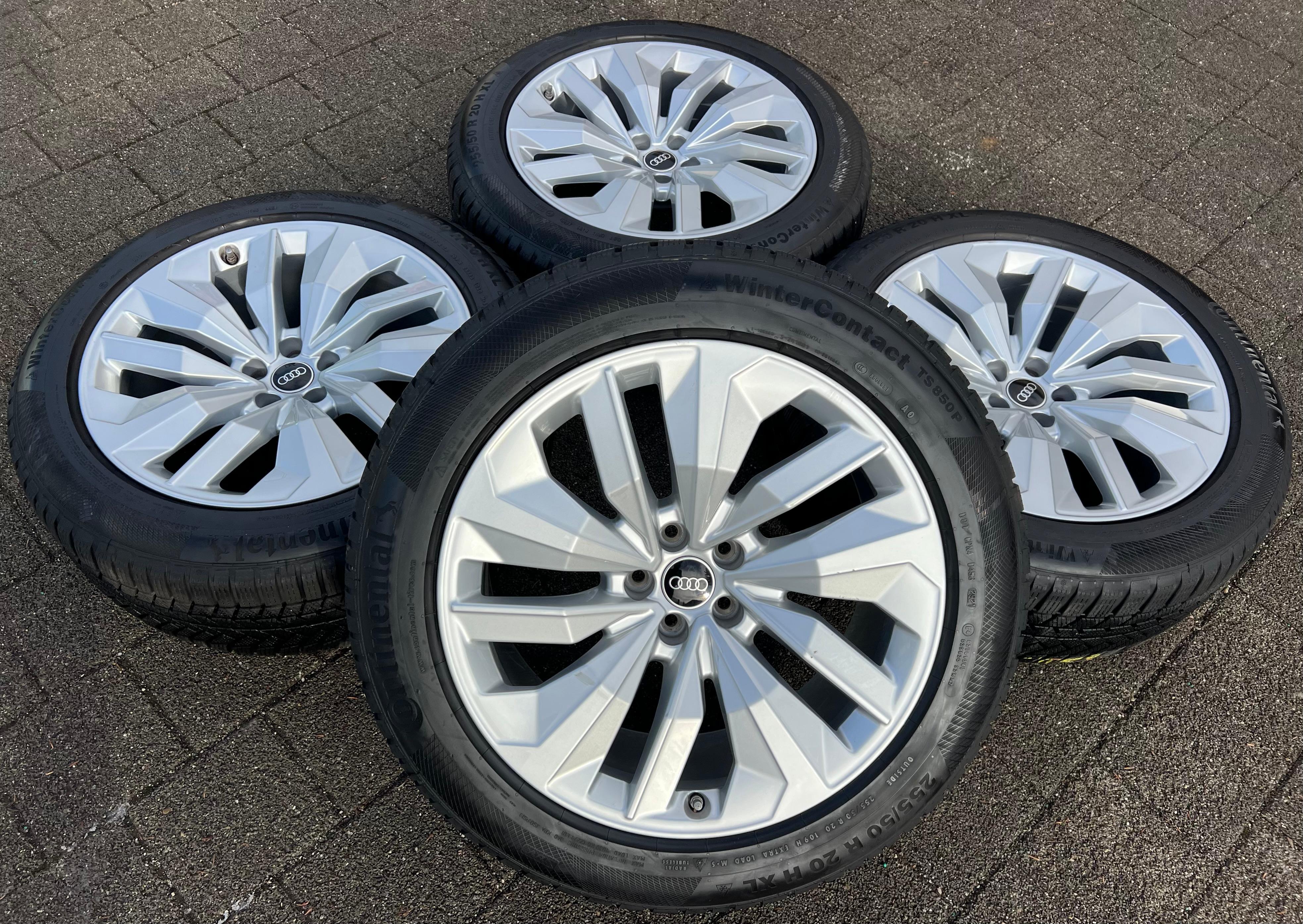 4 ORIGINAL 20" ALU WINTERRÄDER AUDI Q8 GE E-TRON 4KE601025N 255/50R20 109H RDKS