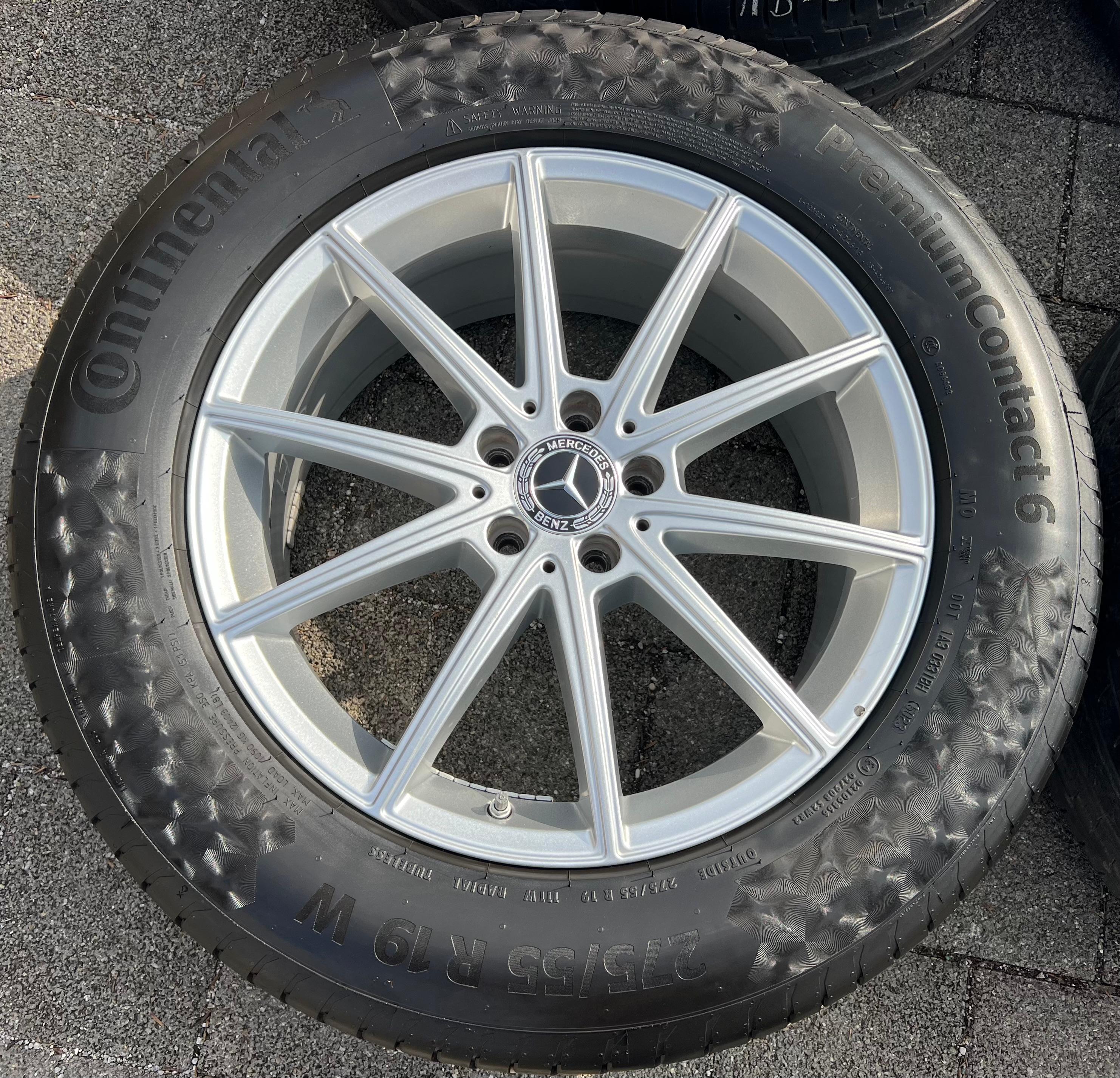 4 ORIGINAL 19" ALUFELGEN MERCEDES GLE V167 COUPE C167 A1674010400 A1674010500