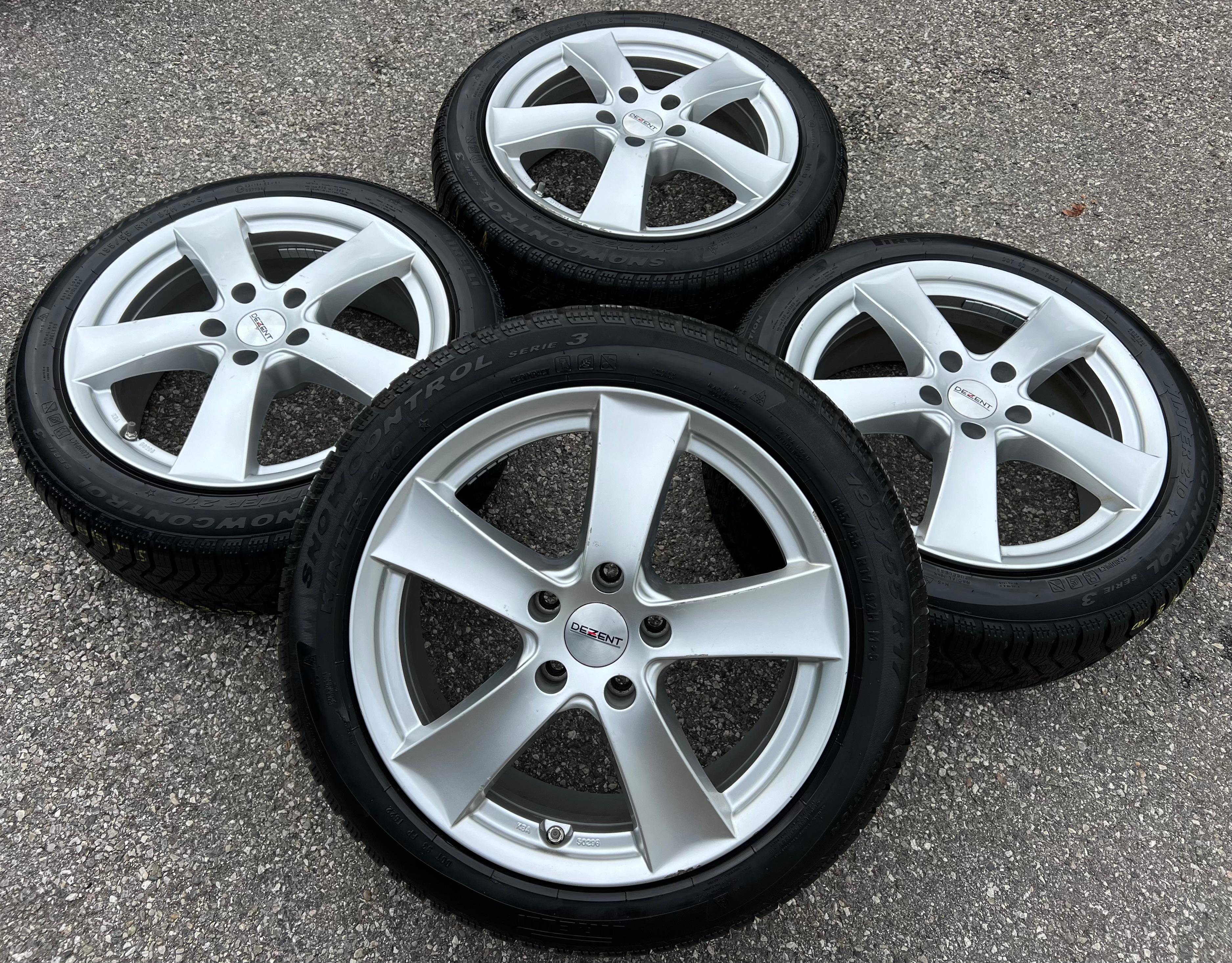 4 ROUES D'HIVER ALU 17" BMW SÉRIE 2 ACTIVE TOURER F45 F46 UKL-L 195/55R17 92H