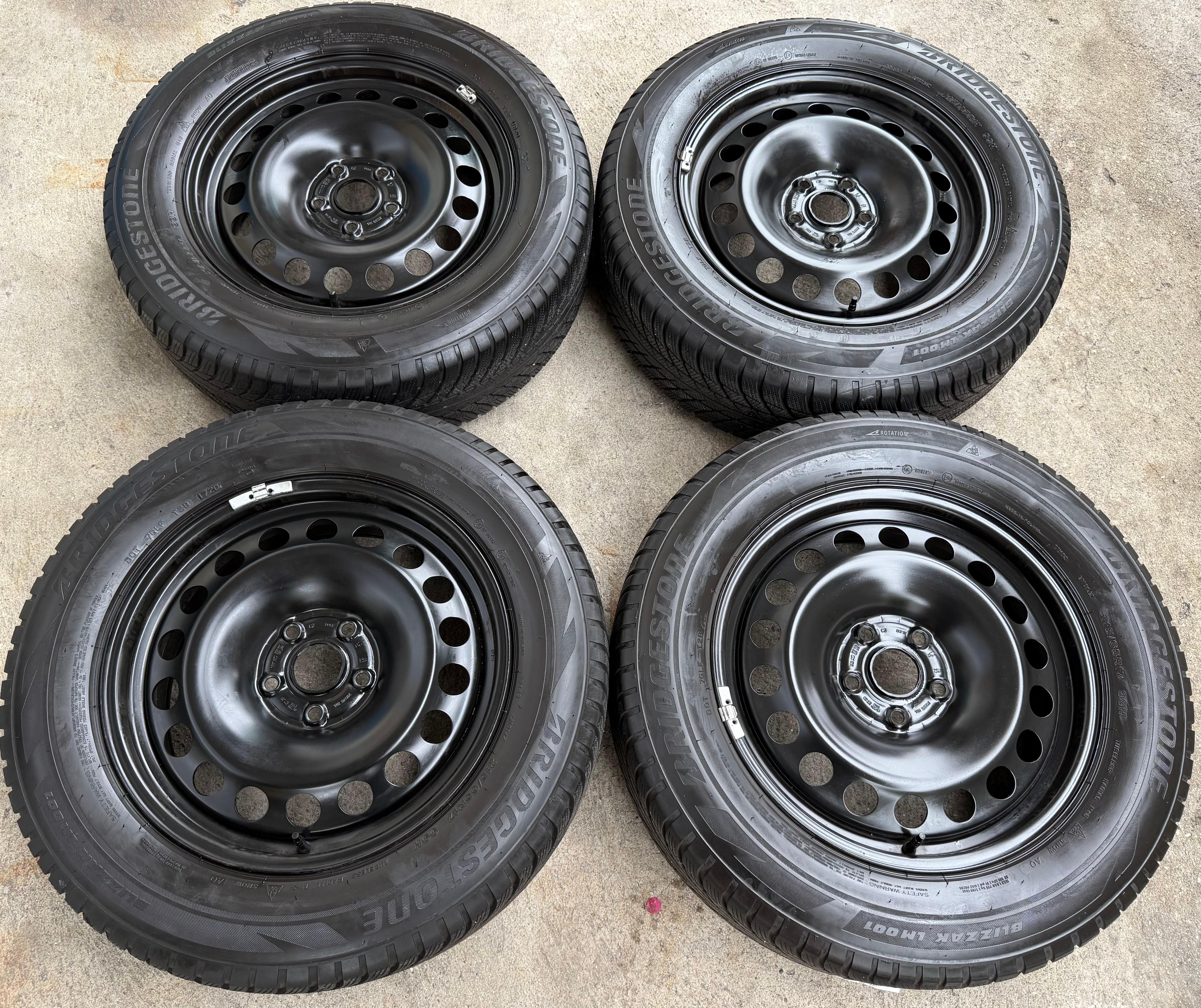 4 Winterräder Audi Q3 F3 Seat Tarraco Skoda Kodiaq VW Tiguan II 5NA 215/65R17 99H