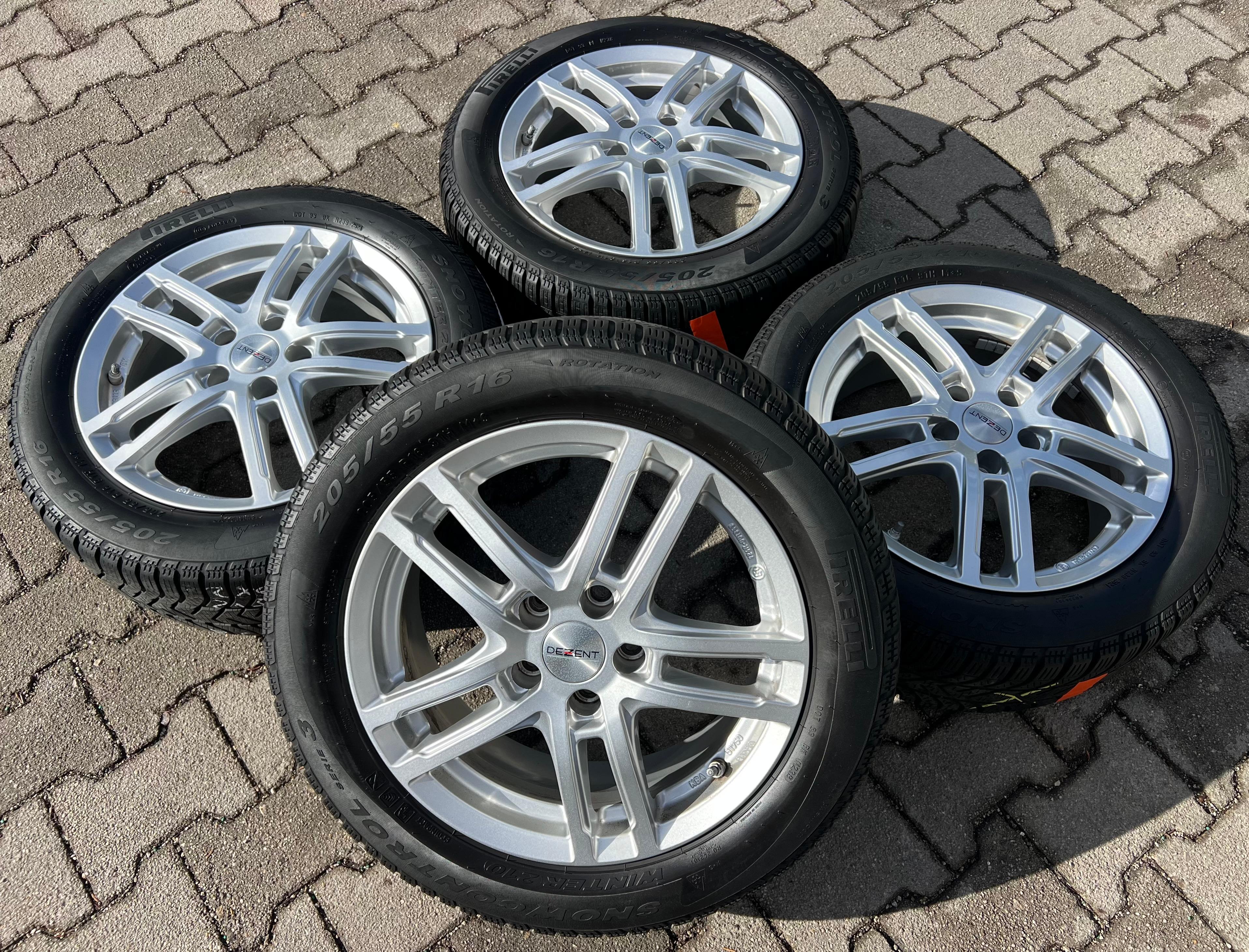 4 ALU WINTERRÄDER OPEL ASTRA K 205/55R16 91H PIRELLI RDKS FREIHAUS