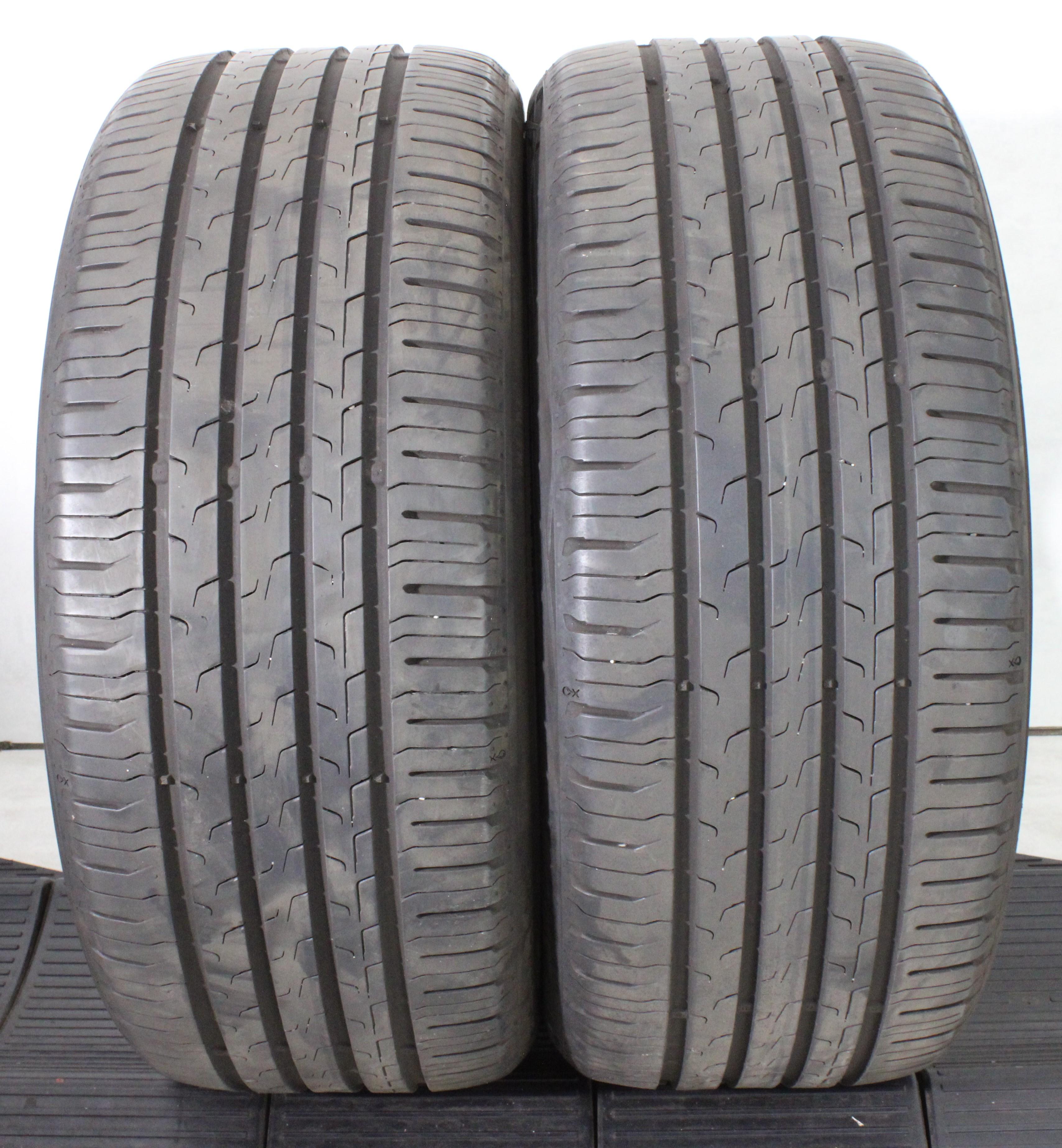 2 x 225/40R18 92Y Neumáticos de verano Continental Eco Contact 6* 5-5,5 mm 2021 XL