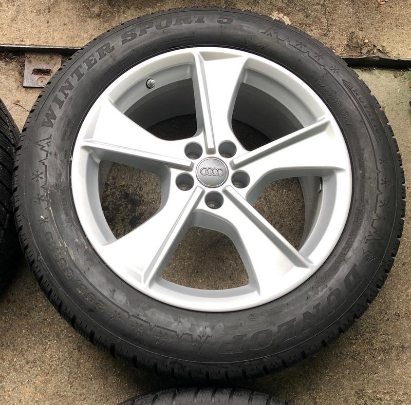 4 ORIGINAL 19" ALU WINTERRÄDER AUDI Q7 4M 4L 4L1 255/55R19 111V RDKS