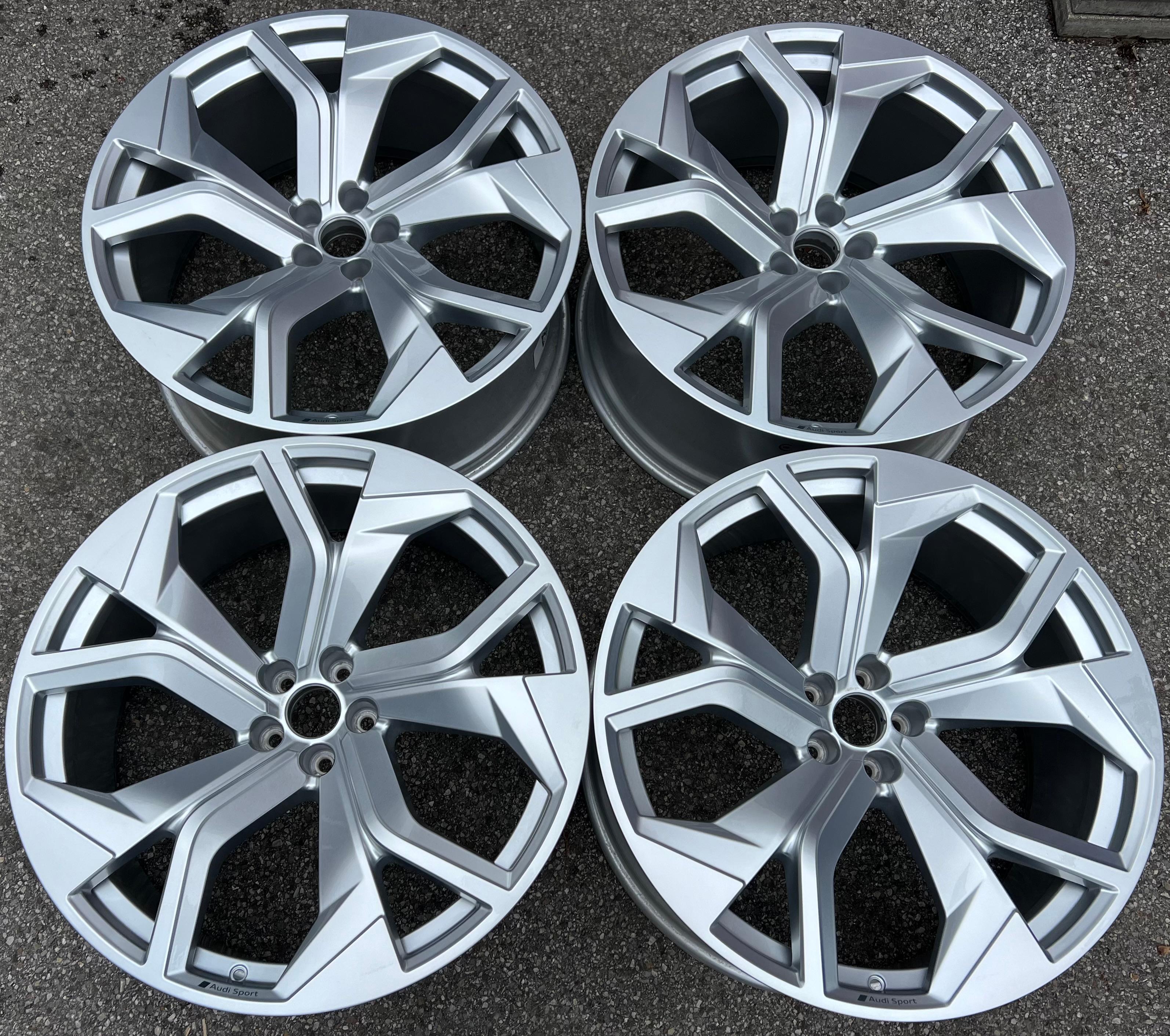 4 ORIGINAL 23" ALUFELGEN AUDI Q8 4M8601025AF 10,5x23 ET18 FELGEN FREIHAUS