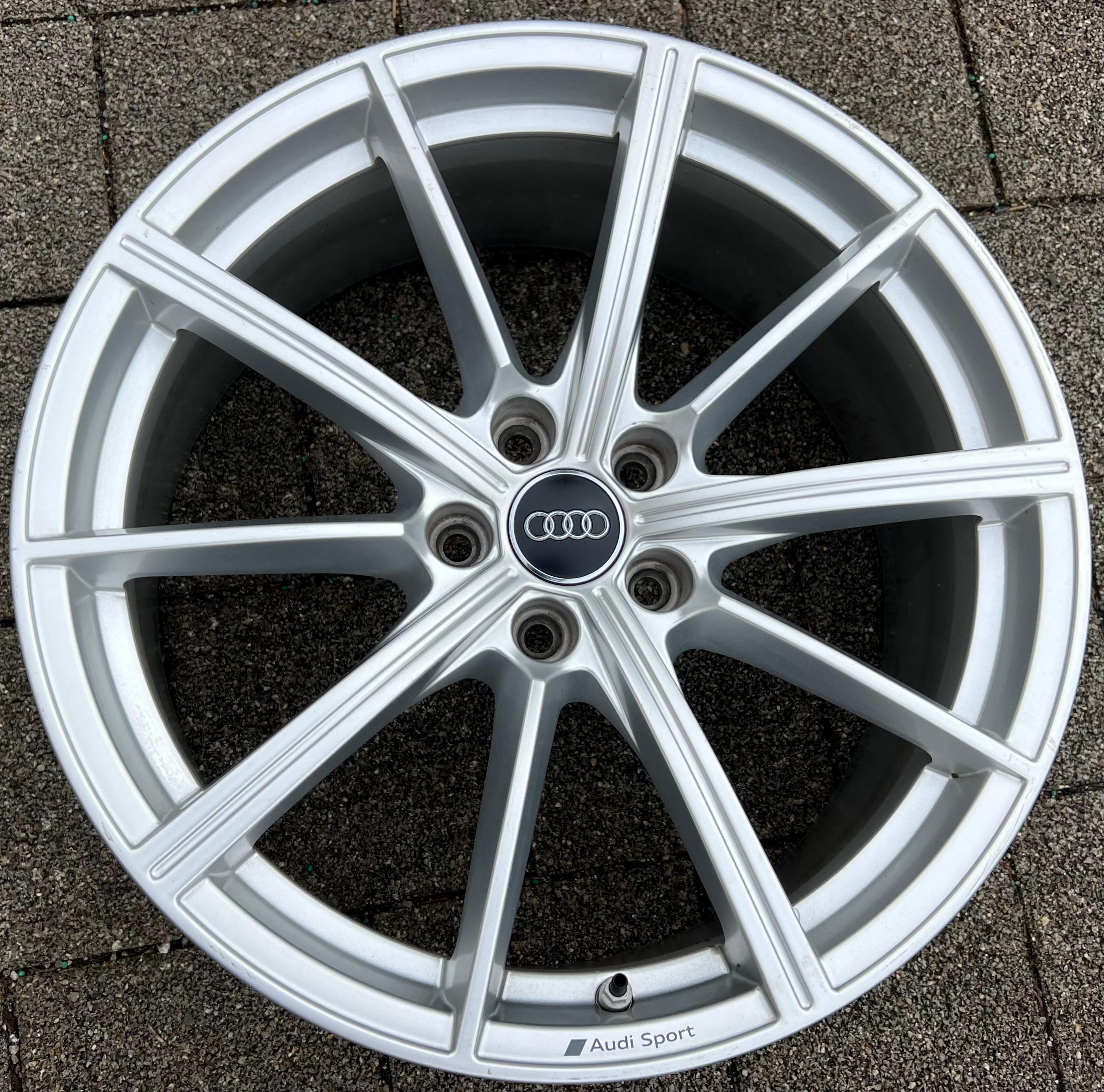 1 x ORIGINELE 19" ALUMINIUM VELG AUDI RS4 8W RS5 8W 8W0601025CP TPMS GRATIS VERZENDING