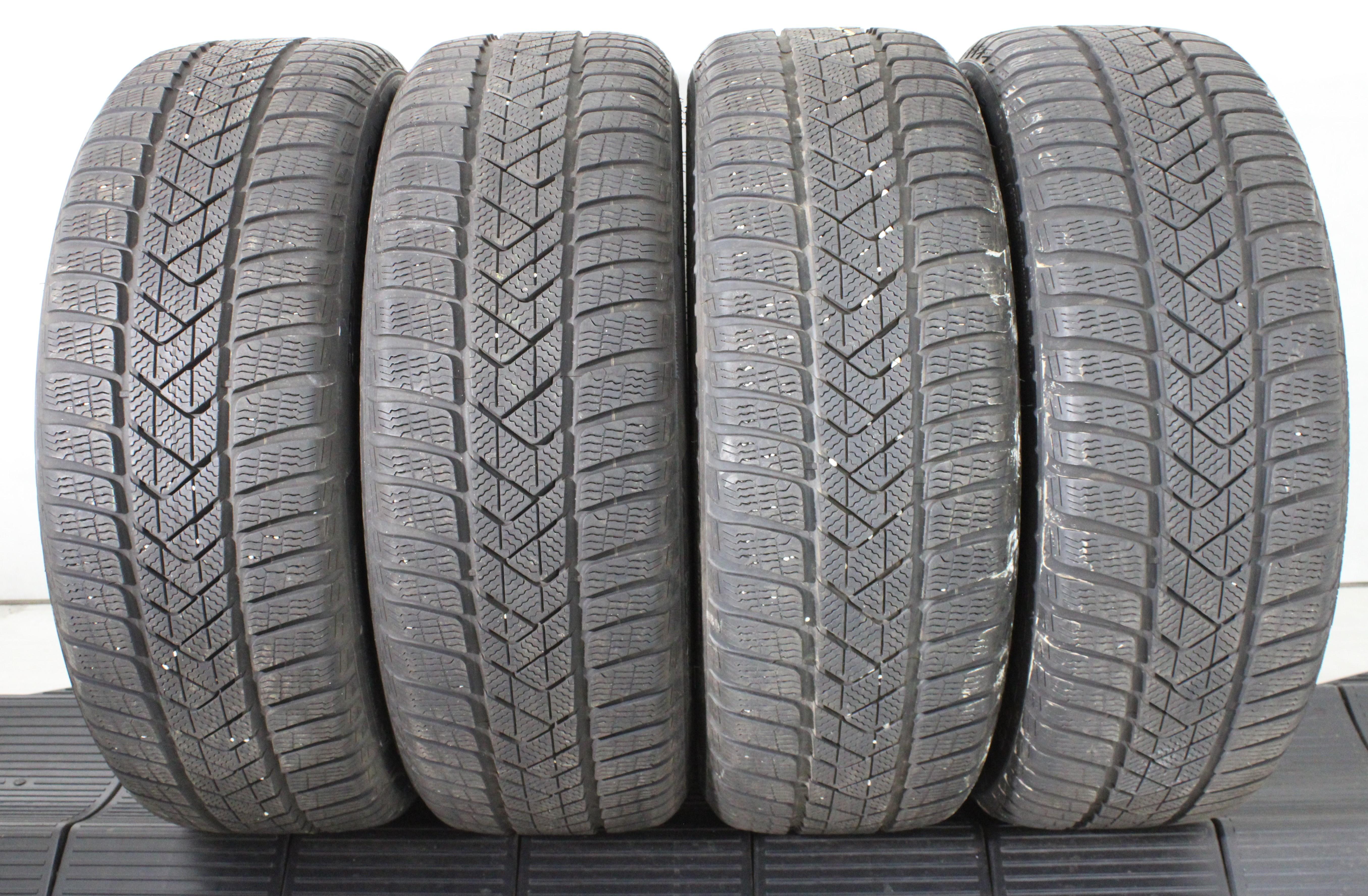 4 x 225/45R19 96V Winterreifen Pirelli Sottozero 3 * Runflat 6-6,5mm 2020
