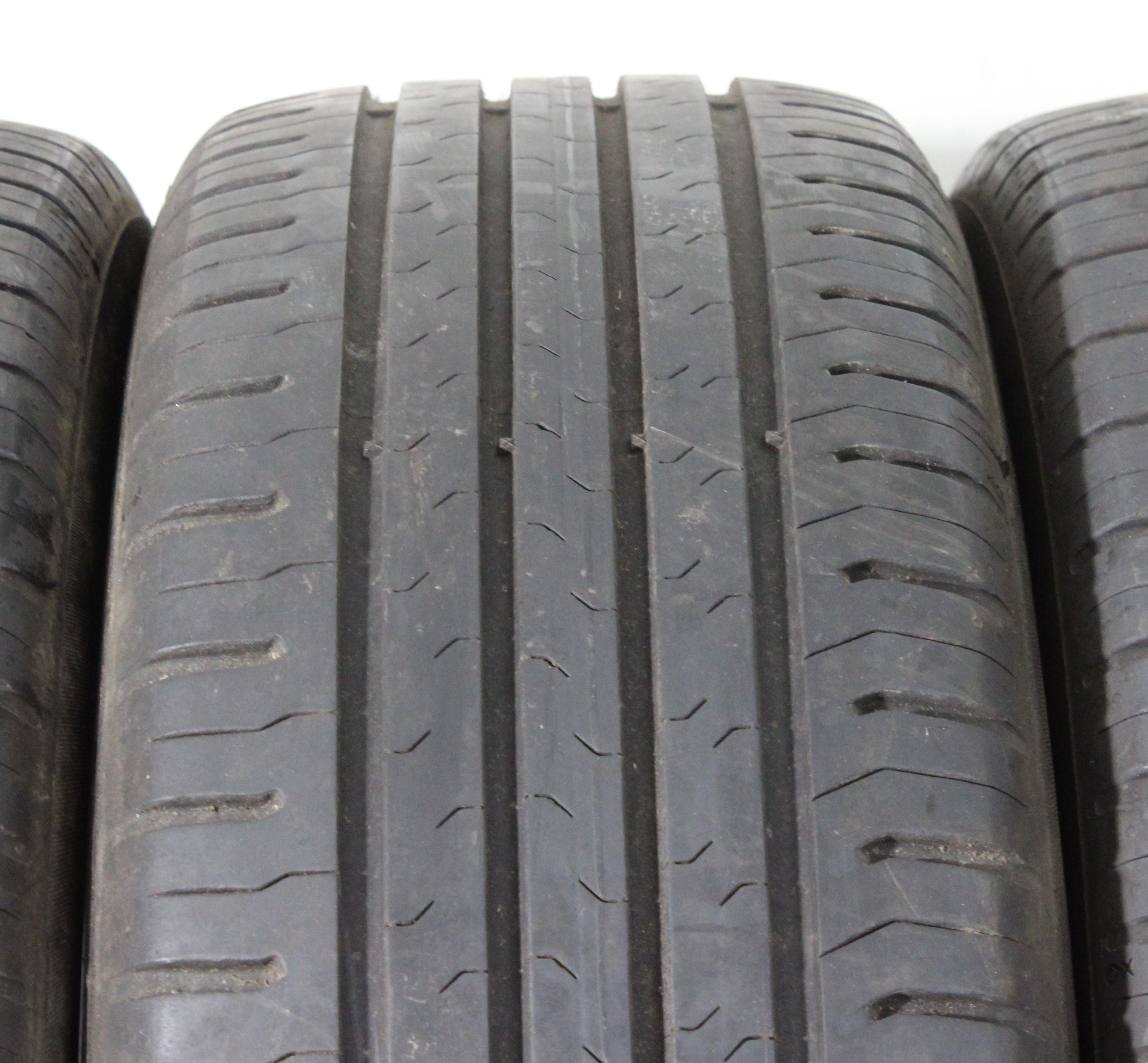 4 x 215/60R17 96H Sommerreifen Continental Eco Contact 5 5,5-6mm 2015