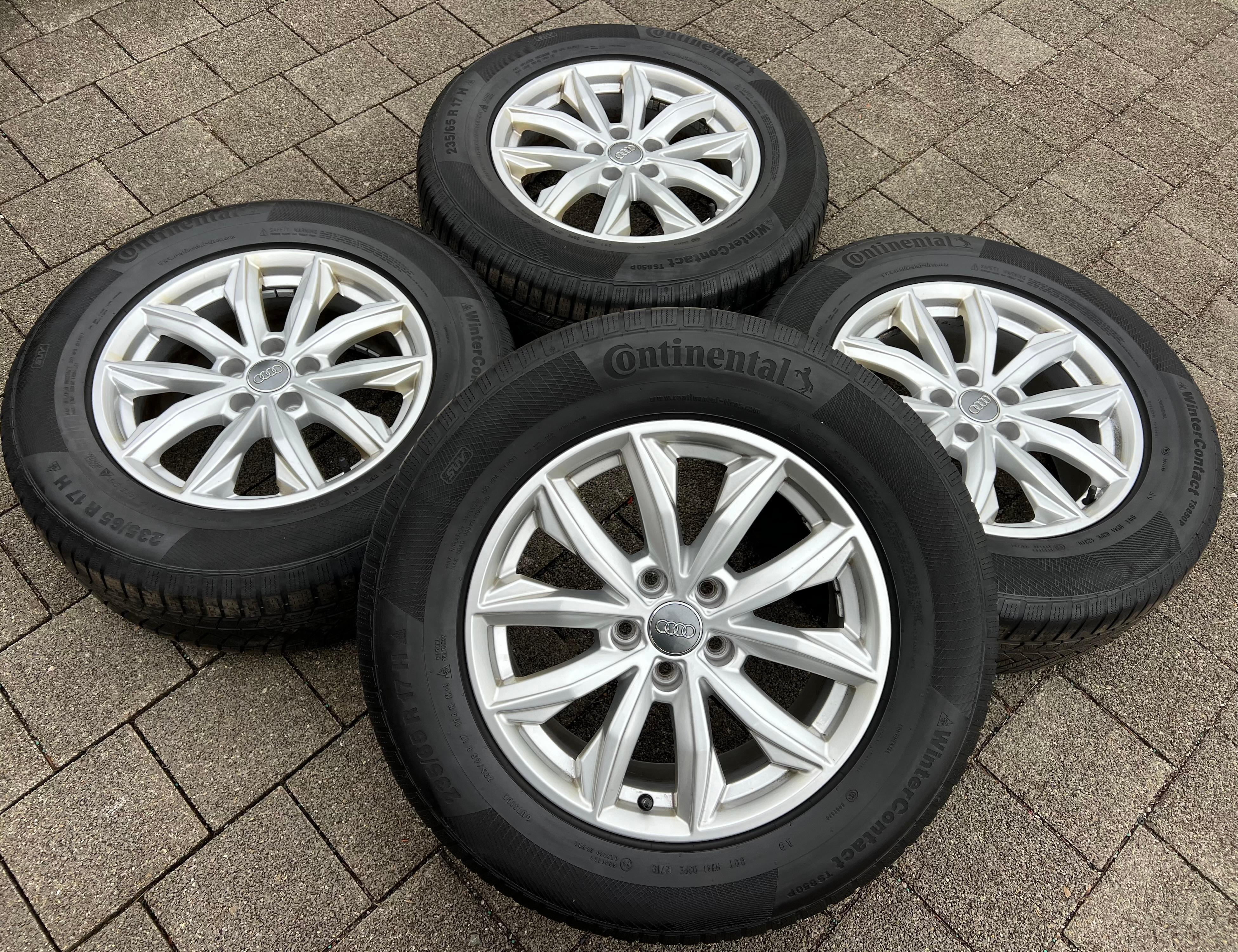 4 JANTES ORIGINALES 17" EN ALU AUDI Q5 FY 80A601025J 7x17 ET34 JANTES FREEHOUSE