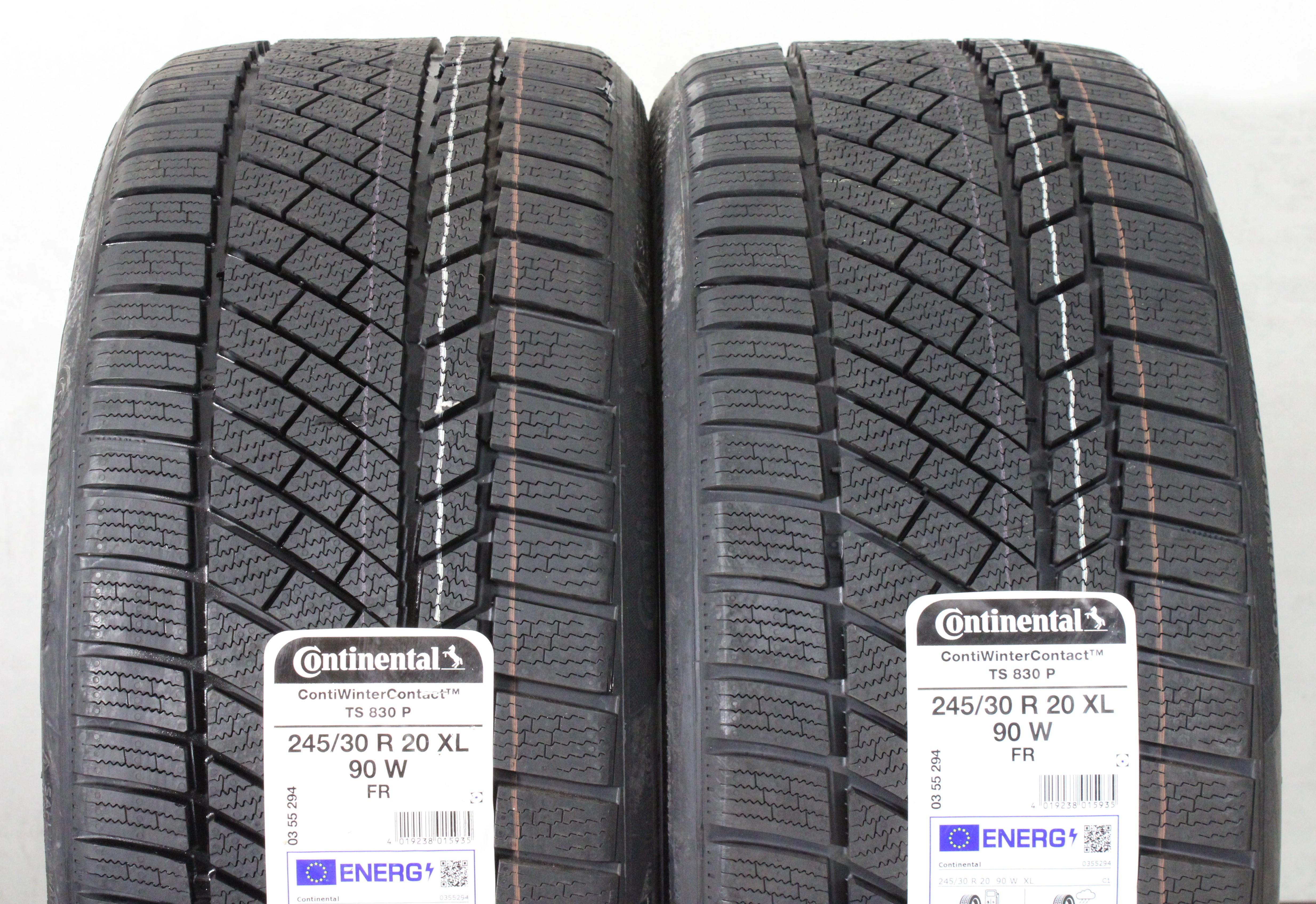 2 x 245/30R20 90W Neumáticos de invierno Continental Winter Contact TS830P 2022 XL