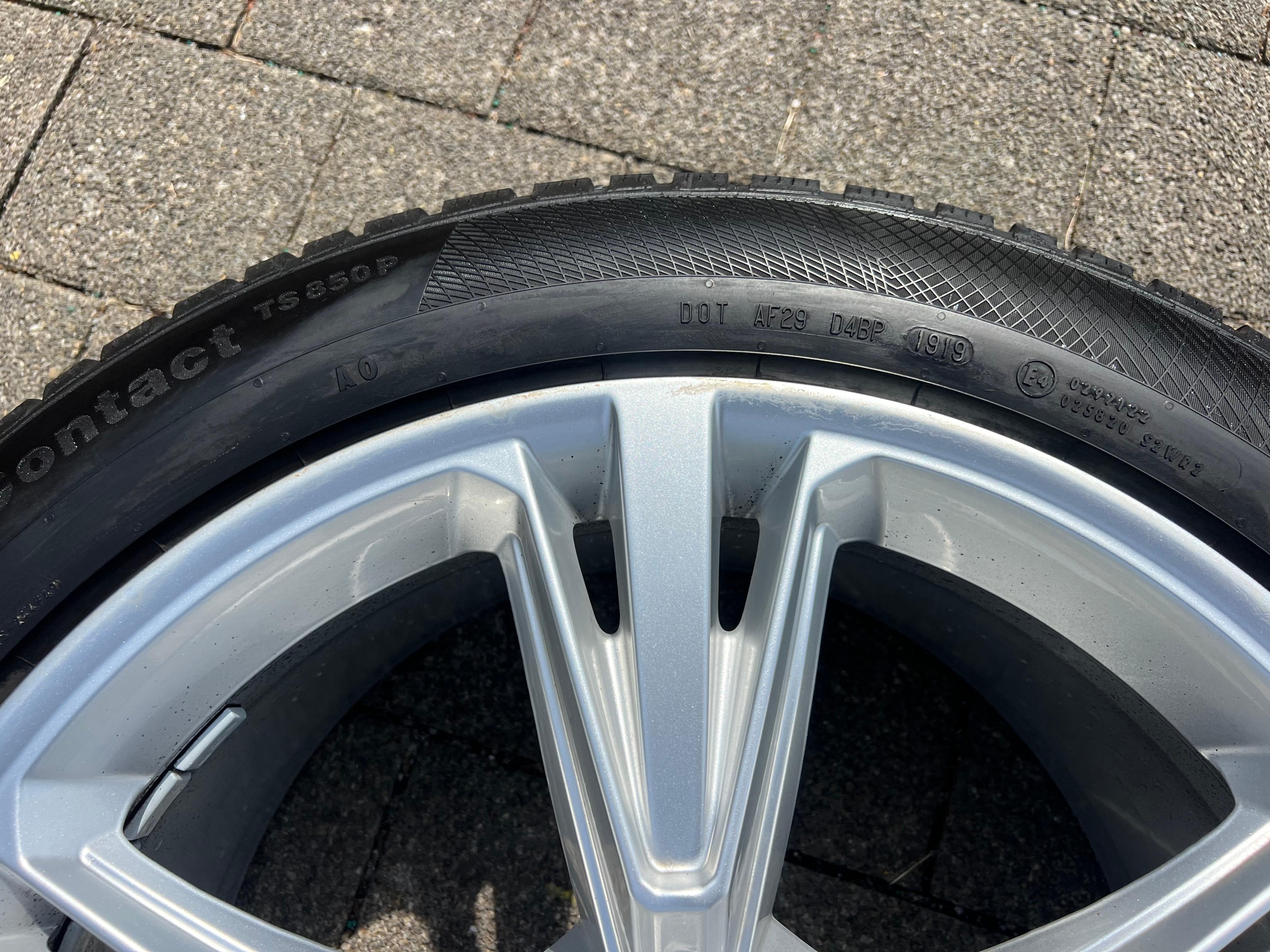 4 ORIGINAL 21" ALU WINTERRÄDER AUDI Q8 SQ8 4M 4M8601025H 285/45R21 113V CONTINENTAL FREIHAUS