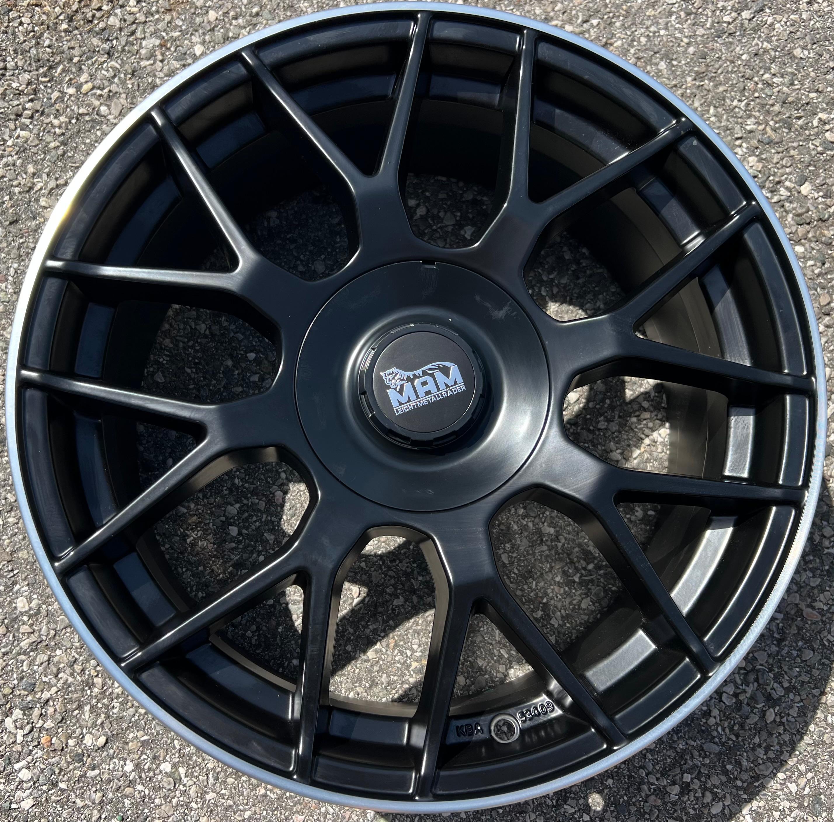 1 X Jante ALU MAM GT1 7,5x17 ET45 KBA 53409 5x108 5x114,3 FORD JAGUAR VOLVO USW.